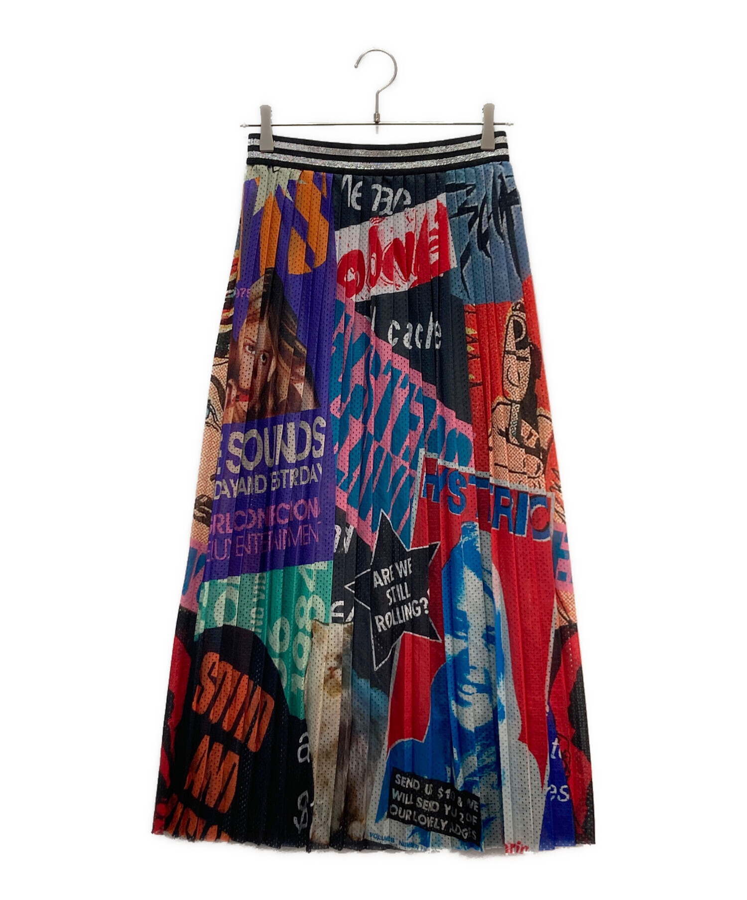 ヒステリックグラマー SCRATCH FEVER メッシュスカート 中古・古着通販】Hysteric Glamour (ヒステリックグラマー) 総柄