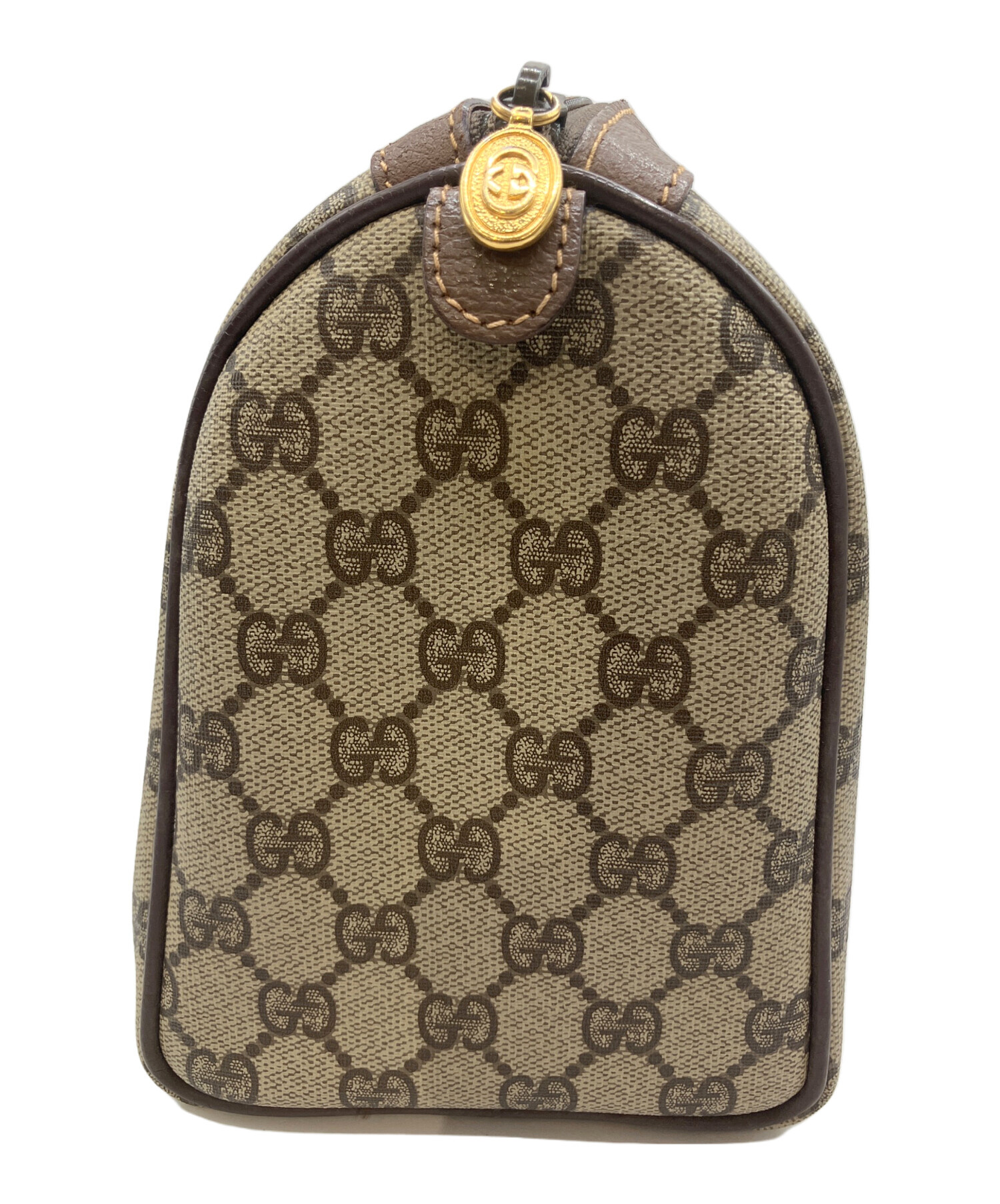 中古・古着通販】GUCCI (グッチ) ミニボストンバッグ カーキ｜ブランド