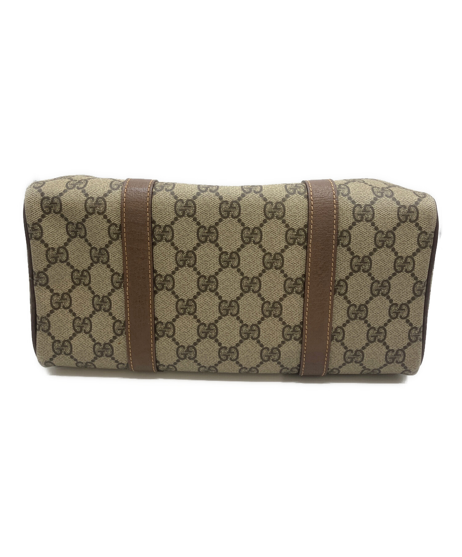 Gucci ミニボストンバッグ　値下げしました✨ 中古・古着通販】GUCCI (グッチ) ミニボストンバッグ カーキ｜ブランド