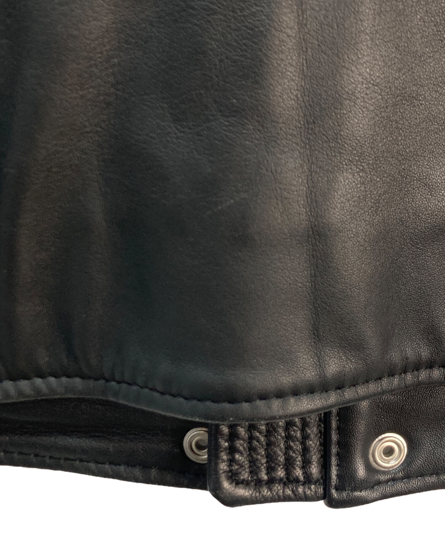 中古・古着通販】DIESEL (ディーゼル) ラムレザーシングルライダース