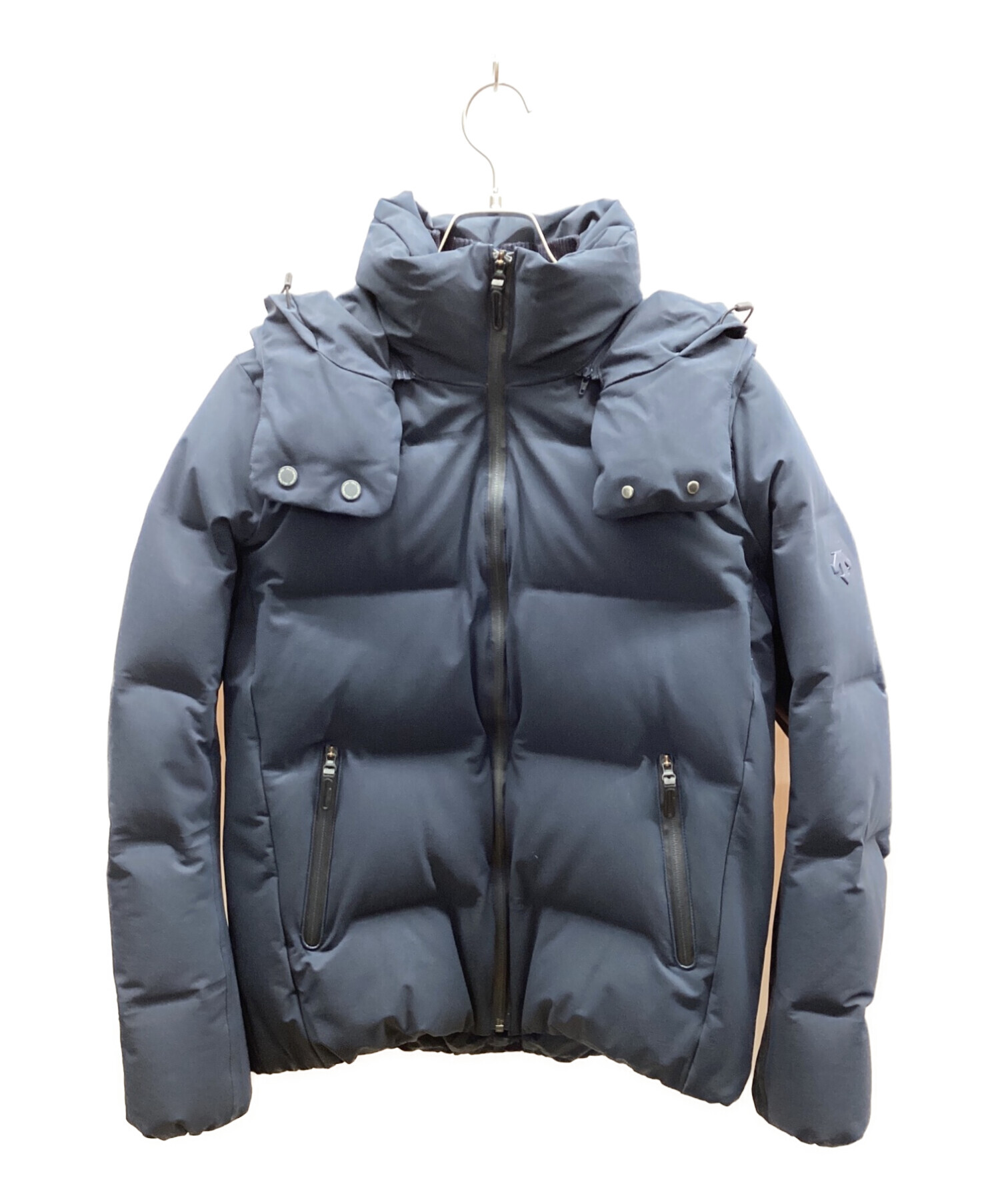 デサント水沢ダウンダウンジャケットM ネイビー