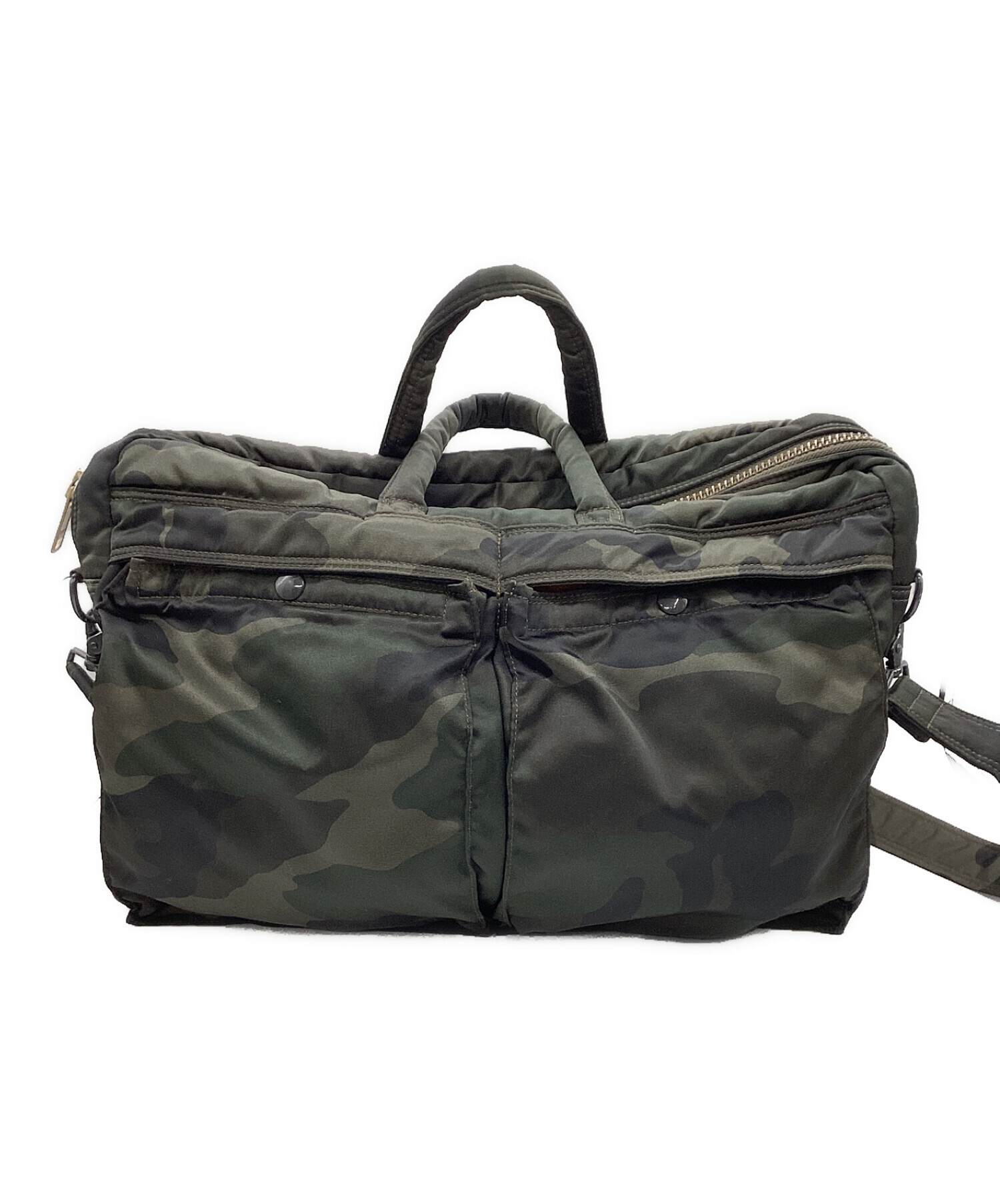 中古・古着通販】PORTER (ポーター) ショルダーバッグ カーキ 