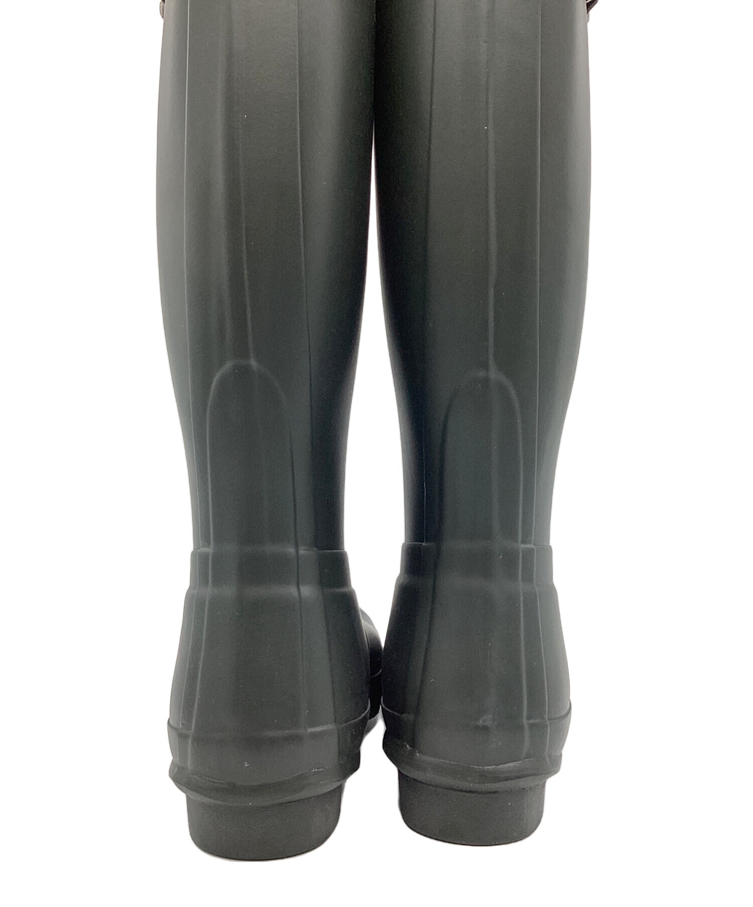中古・古着通販】HUNTER (ハンター) レインブーツ グリーン サイズ:24