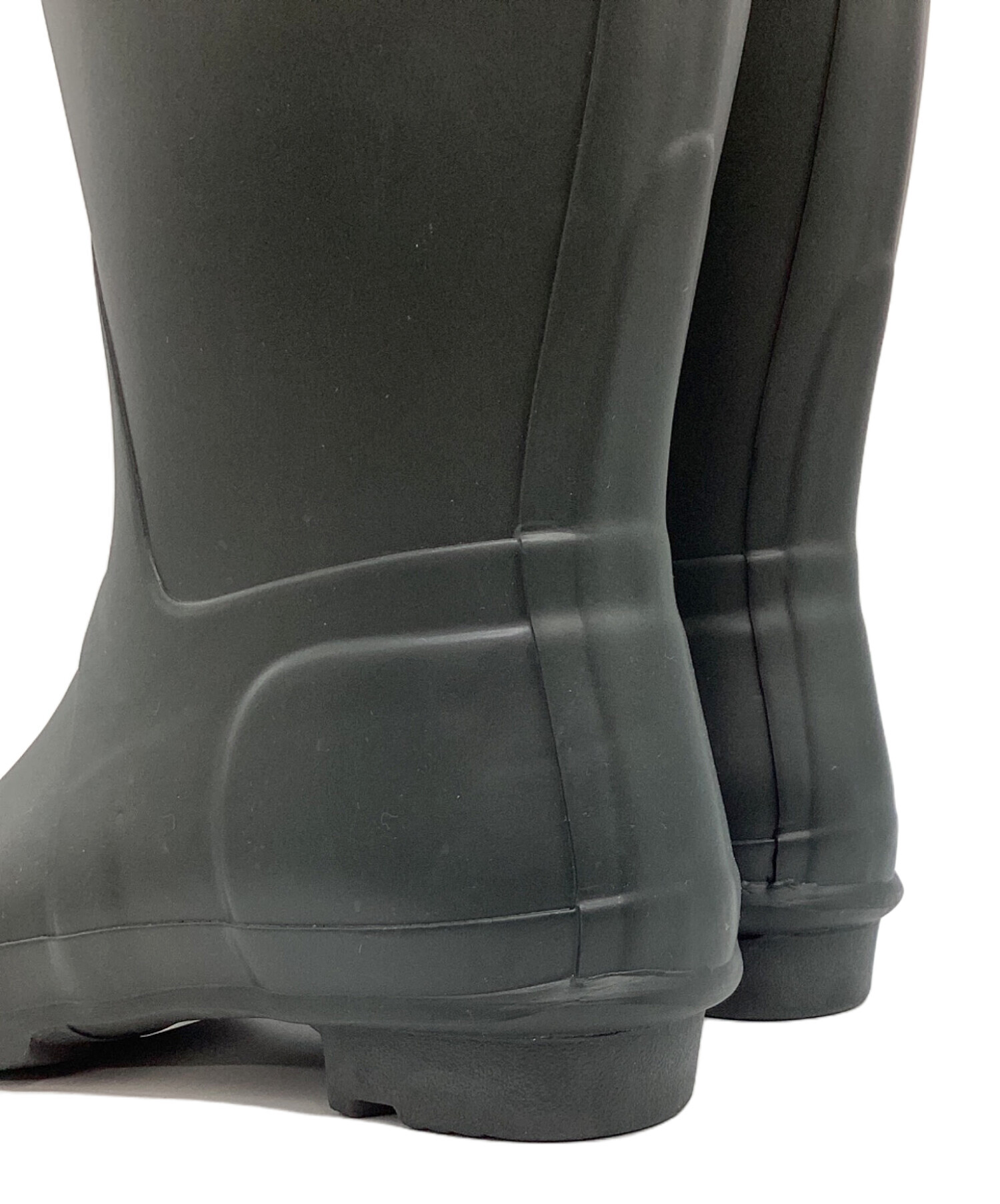 中古・古着通販】HUNTER (ハンター) レインブーツ グリーン サイズ:24