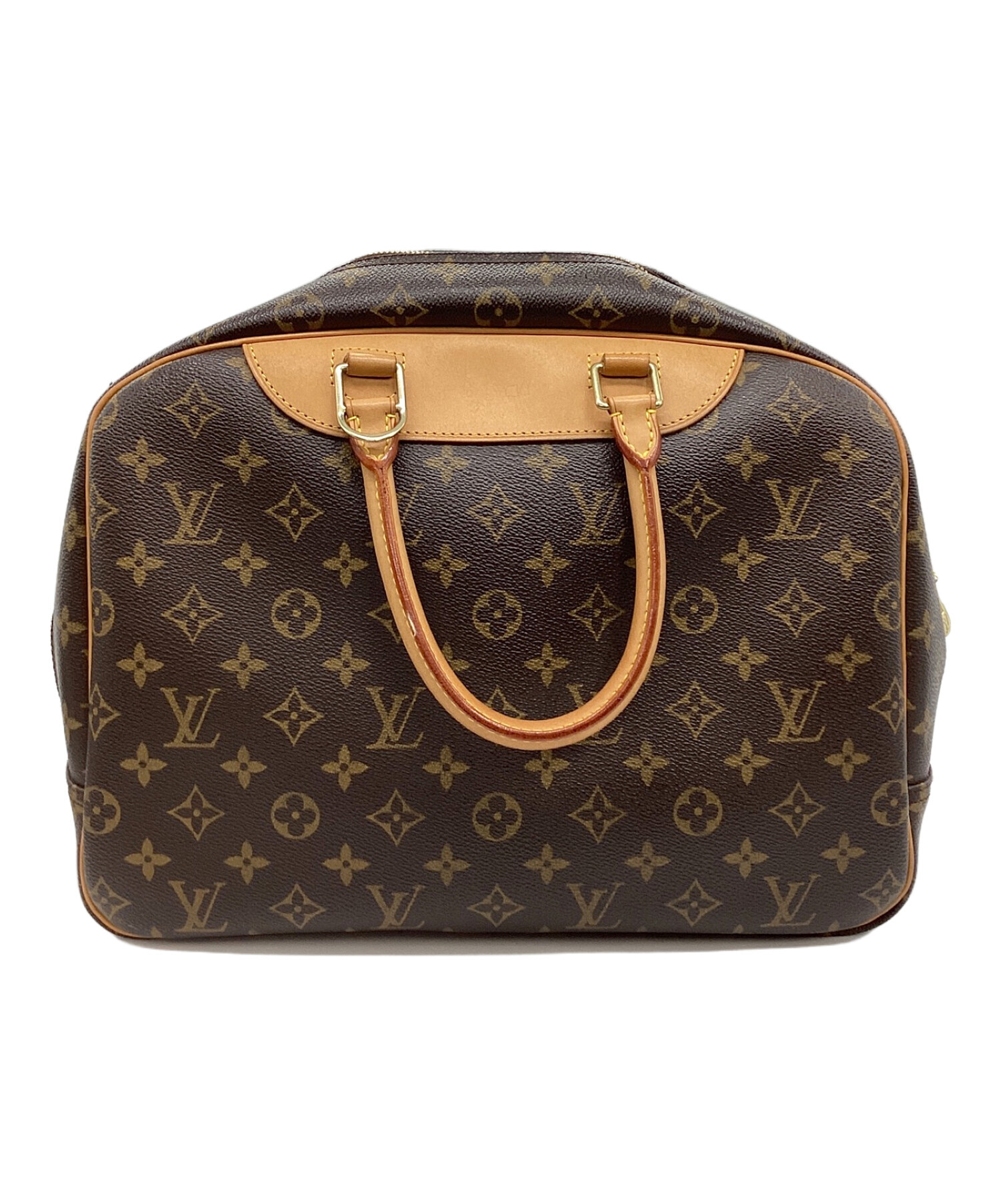 美品 LOUIS VUITTON モノグラム ドーヴィル ハンドバッグ 中古・古着通販】LOUIS VUITTON (ルイ ヴィトン) ドーヴィル｜ブランド