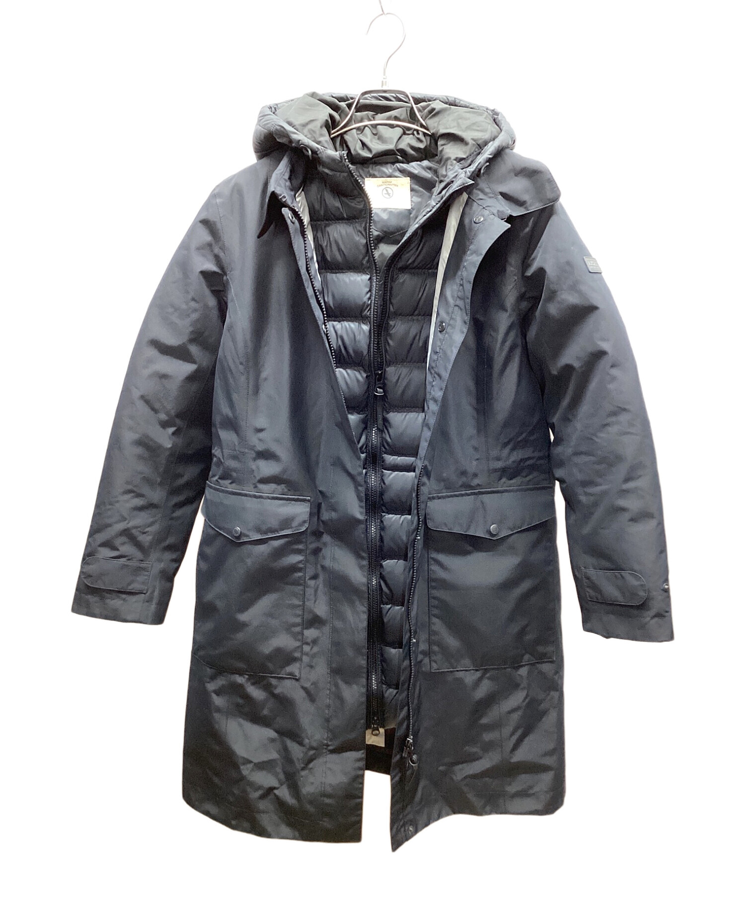 中古・古着通販】AIGLE (エーグル) 3in1ジャケット ブラック サイズ:38 