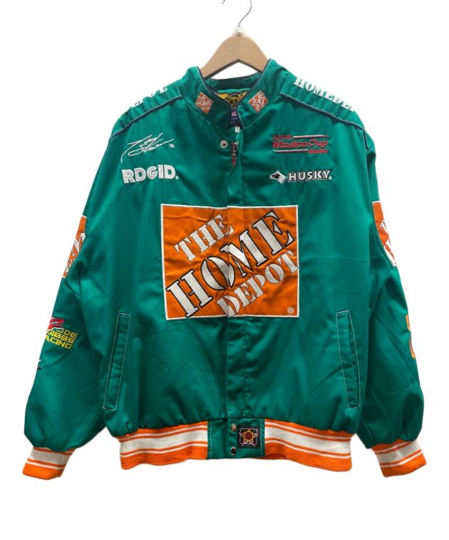 ジェフハミルトン スカーフェイスレーシングジャケット　Lサイズ 古着 90年代 ジェフハミルトン JEFF HAMILTON SCARFACE スカーフェイス