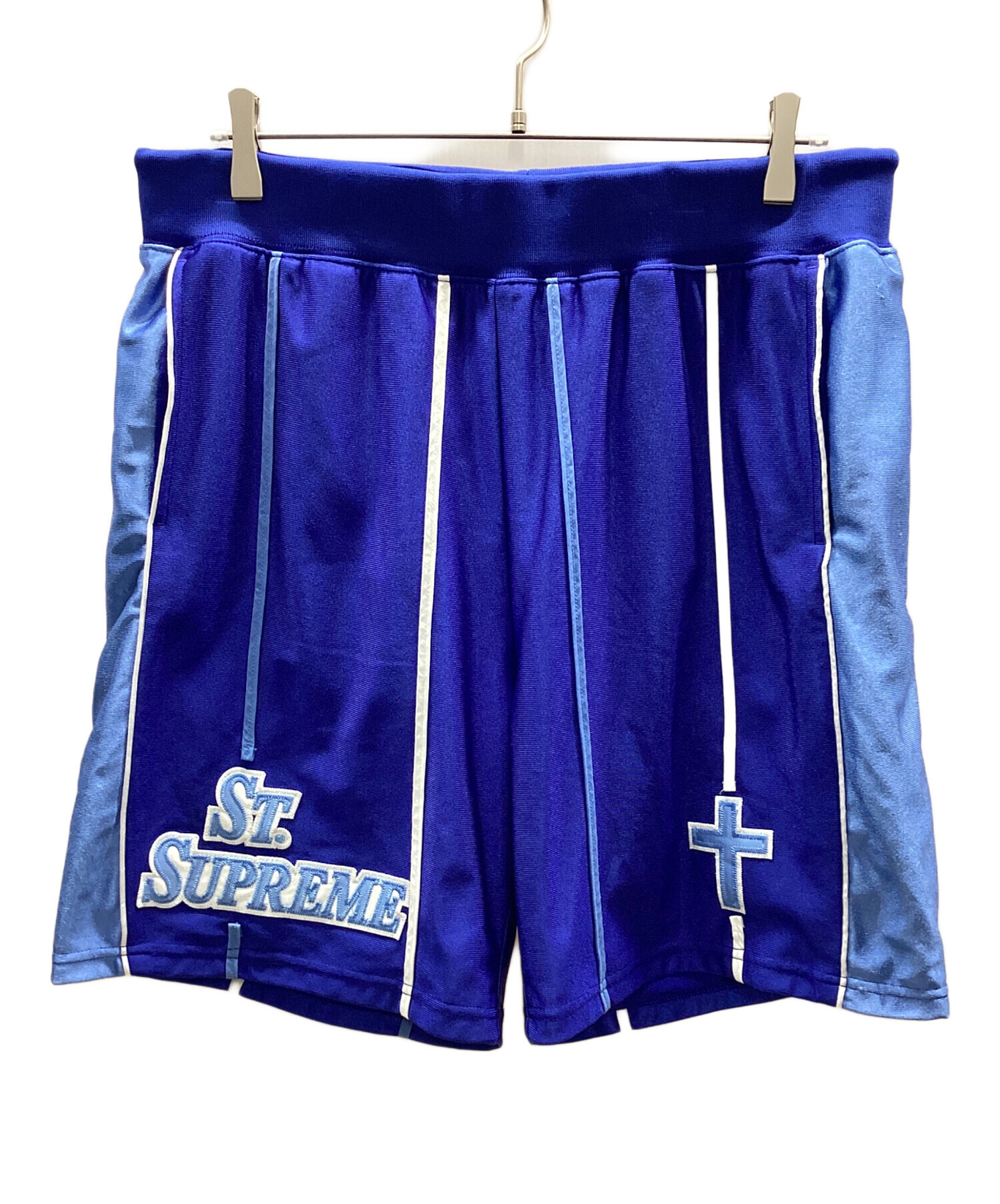 Supreme シュプリーム ショートパンツ Mサイズ 中古・古着通販Supreme (シュプリーム) ショートパンツ ブルー
