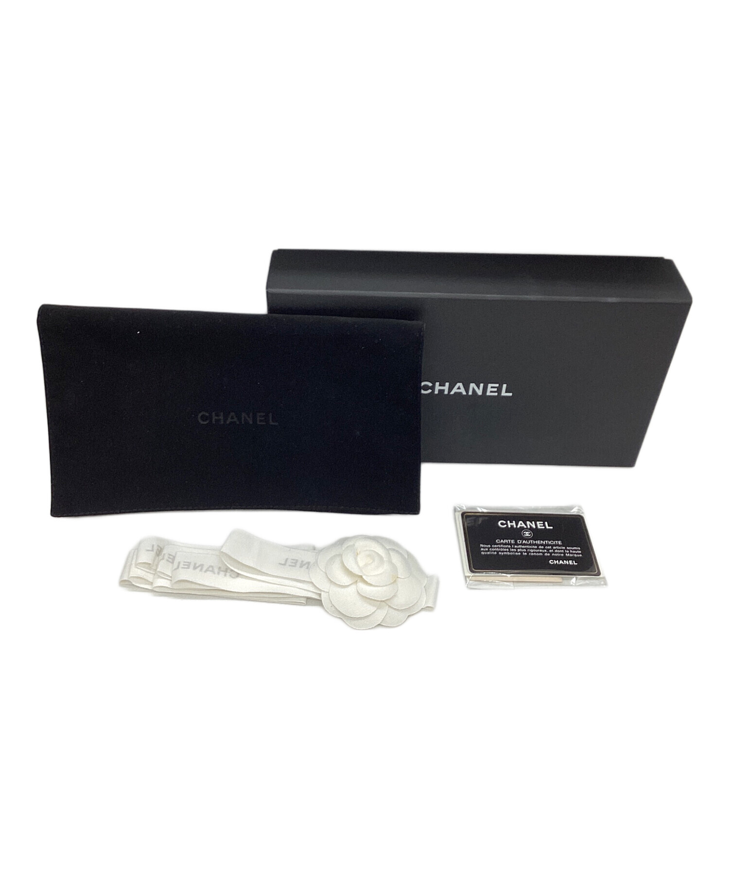 新品 未使用 CHANEL ボーイシャネル 長財布 中古・古着通販】CHANEL (シャネル) 長財布 ボーイシャネル ブラック