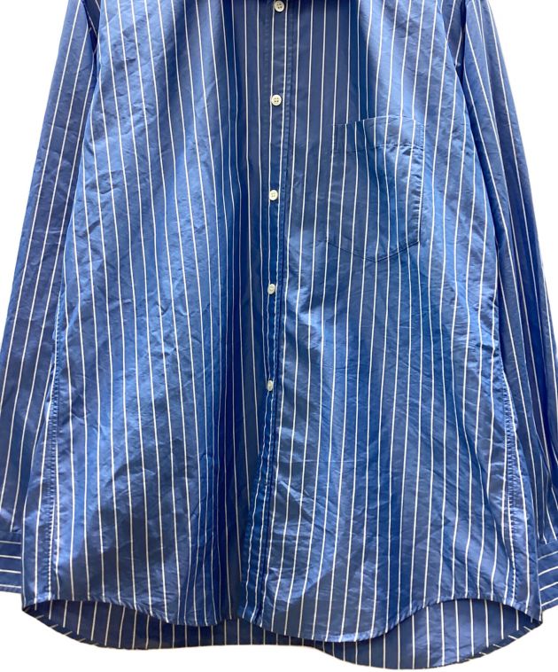 BALENCIAGA ライトブルー 長袖シャツ 中古・古着通販】BALENCIAGA (バレンシアガ) 長袖シャツ ブルー サイズ