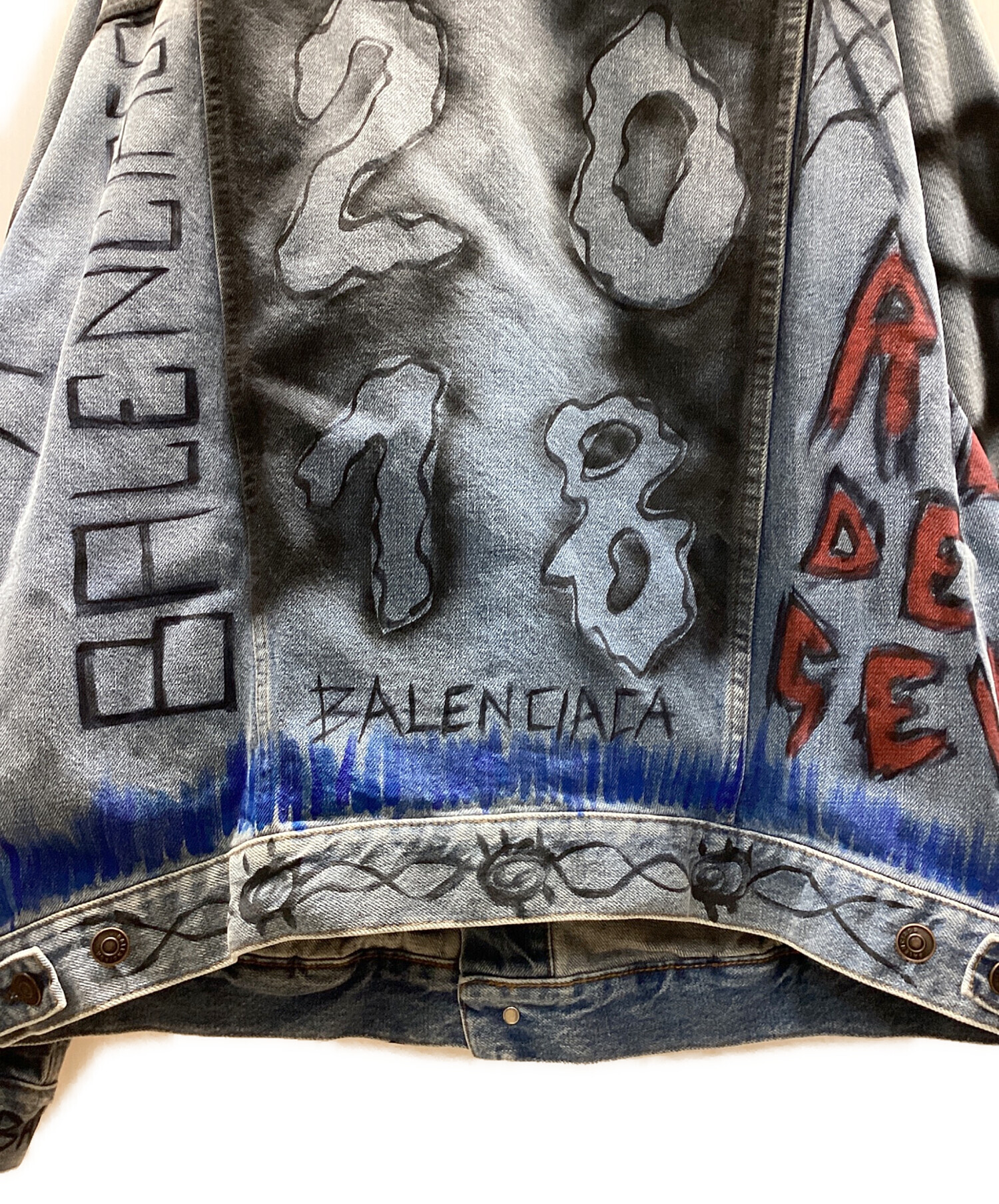 中古・古着通販】BALENCIAGA (バレンシアガ) グラフィティーペイント