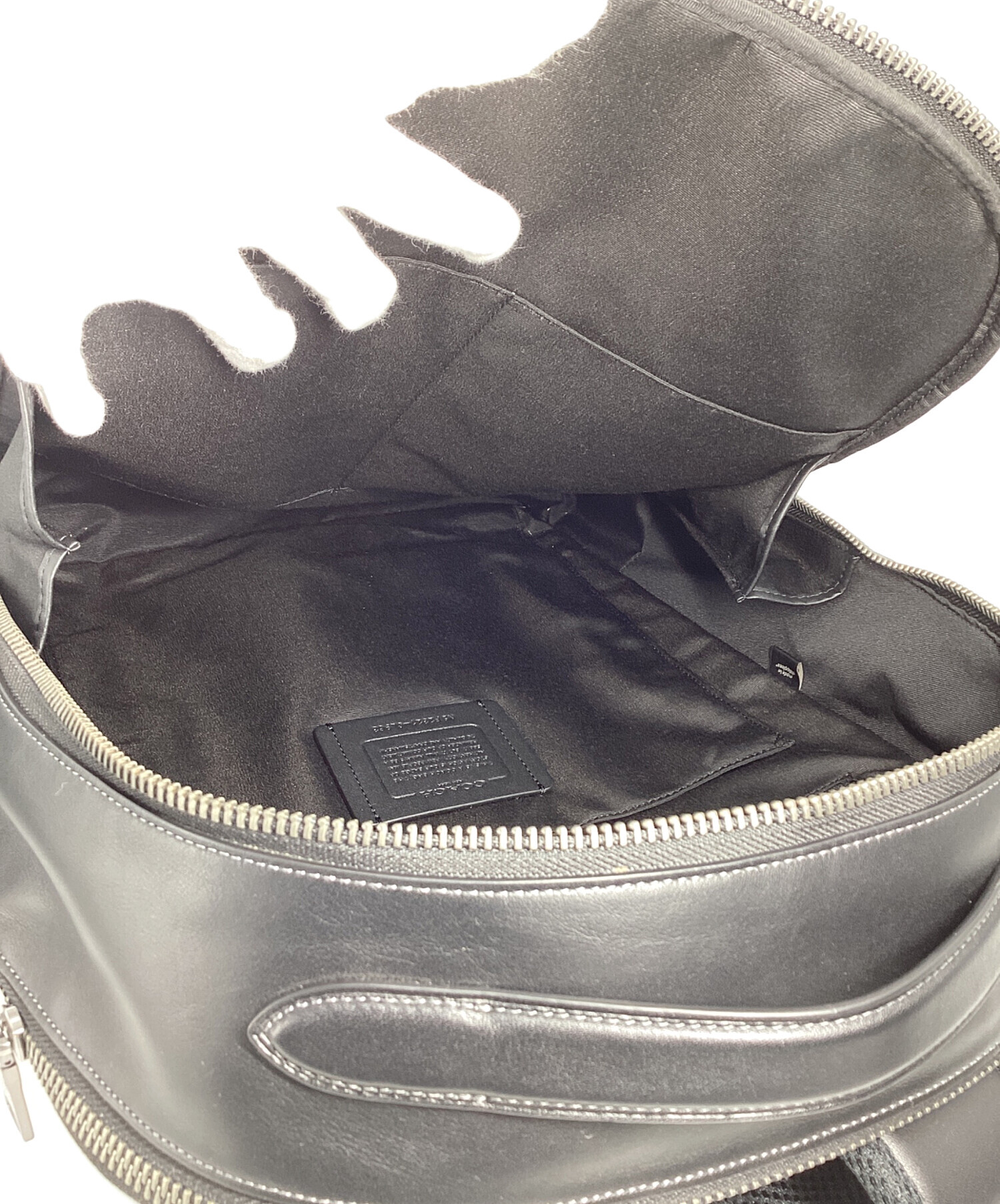 中古・古着通販】COACH (コーチ) イーサン バックパック ブラック