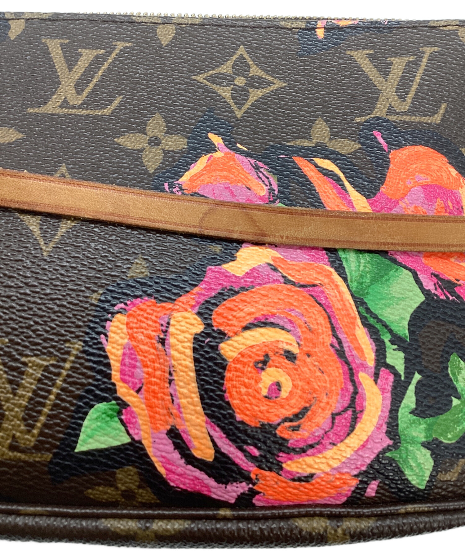 未使用！ルイヴィトン モノグラム ポシェット アクセソワール ローズ 中古・古着通販】LOUIS VUITTON (ルイ ヴィトン) Louis Vuitton