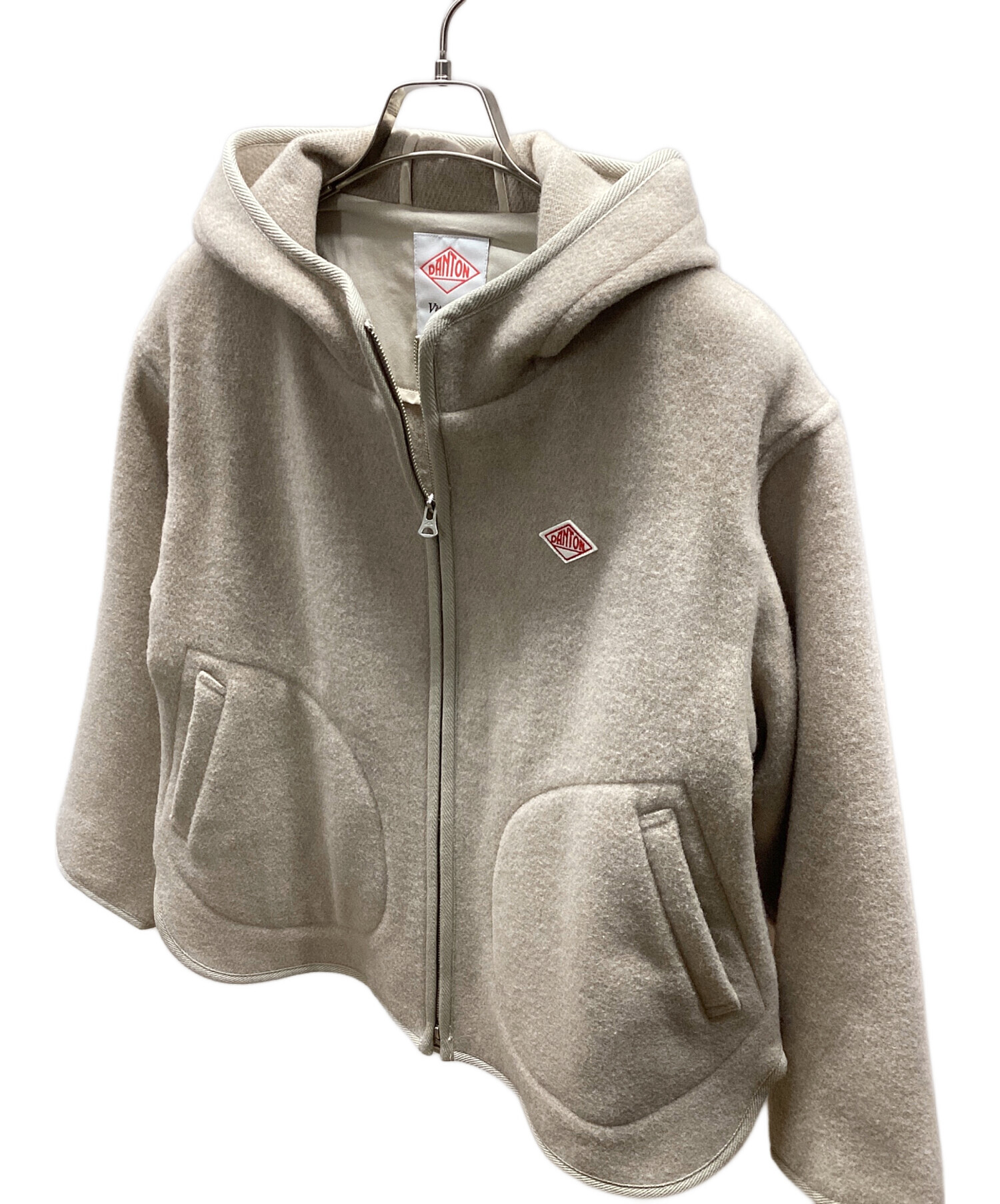 中古・古着通販】DANTON (ダントン) ウールパイル フード付き フリース