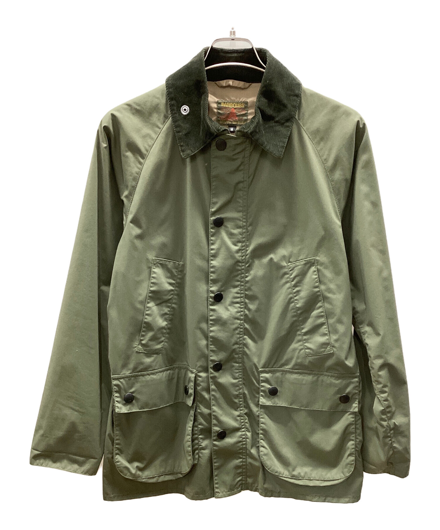 Barbour グリーン ジャケット 中古・古着通販】Barbour (バブアー) ジャケット グリーン サイズ:M
