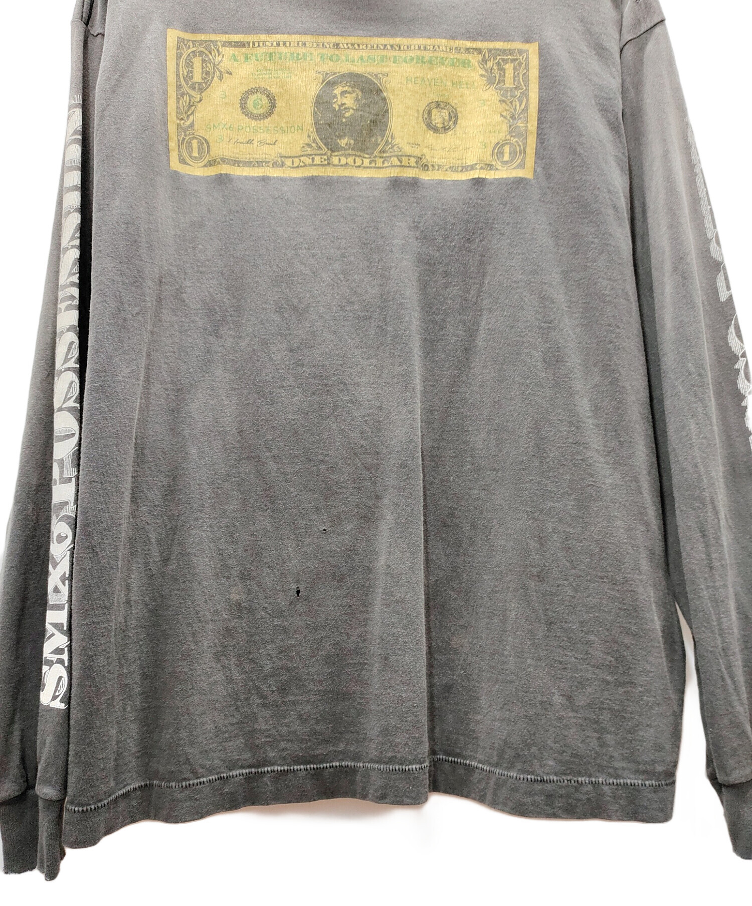 SAINT グレー 長袖カットソー XL SAINT グレー 長袖カットソー XL 【公式通販】