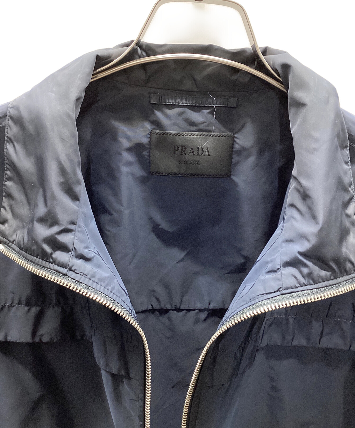中古・古着通販】PRADA (プラダ) プレート付きナイロンジャケット