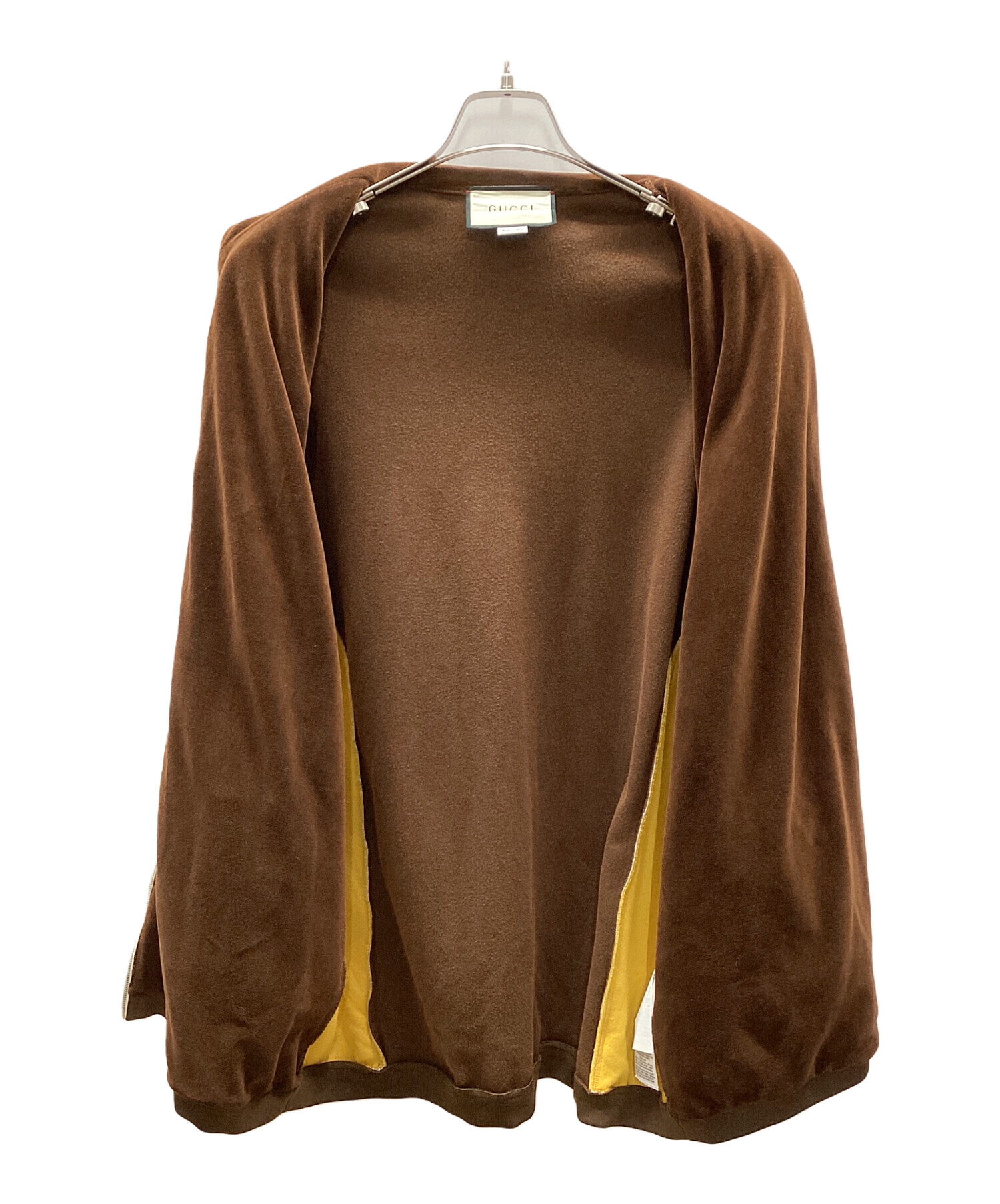 中古・古着通販】GUCCI (グッチ) シェニールキモノジャケット ブラウン