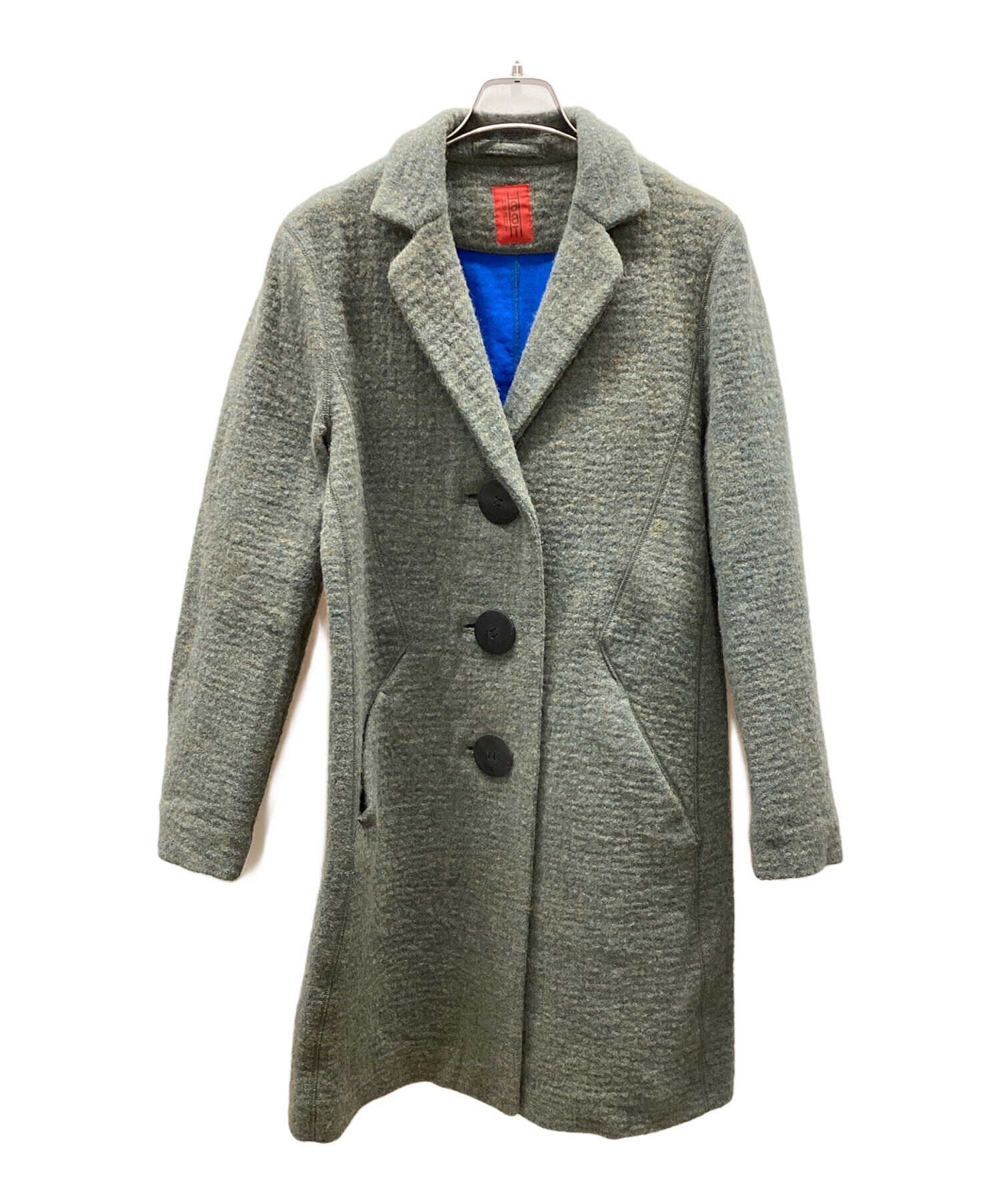 中古・古着通販】Haat (ハート イッセイ ミヤケ) ウールコート 中古・古着通販】Haat (ハート イッセイ ミヤケ) ウールコート