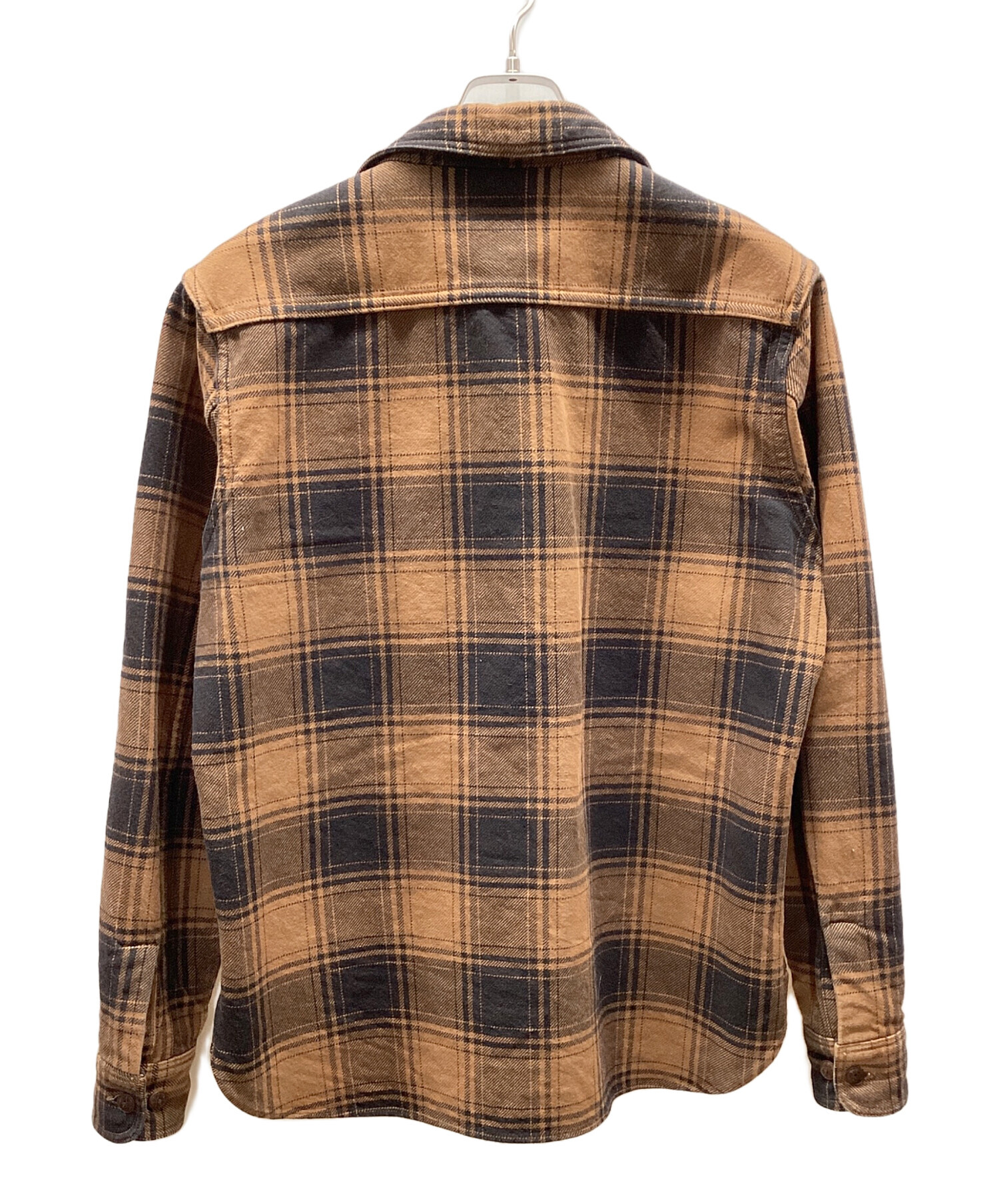 Studio Dartisan スタジオダルチザン ネルシャツ 40 中古・古着通販】STUDIO D'ARTISAN (ステュディオダルチザン) 奄美泥染