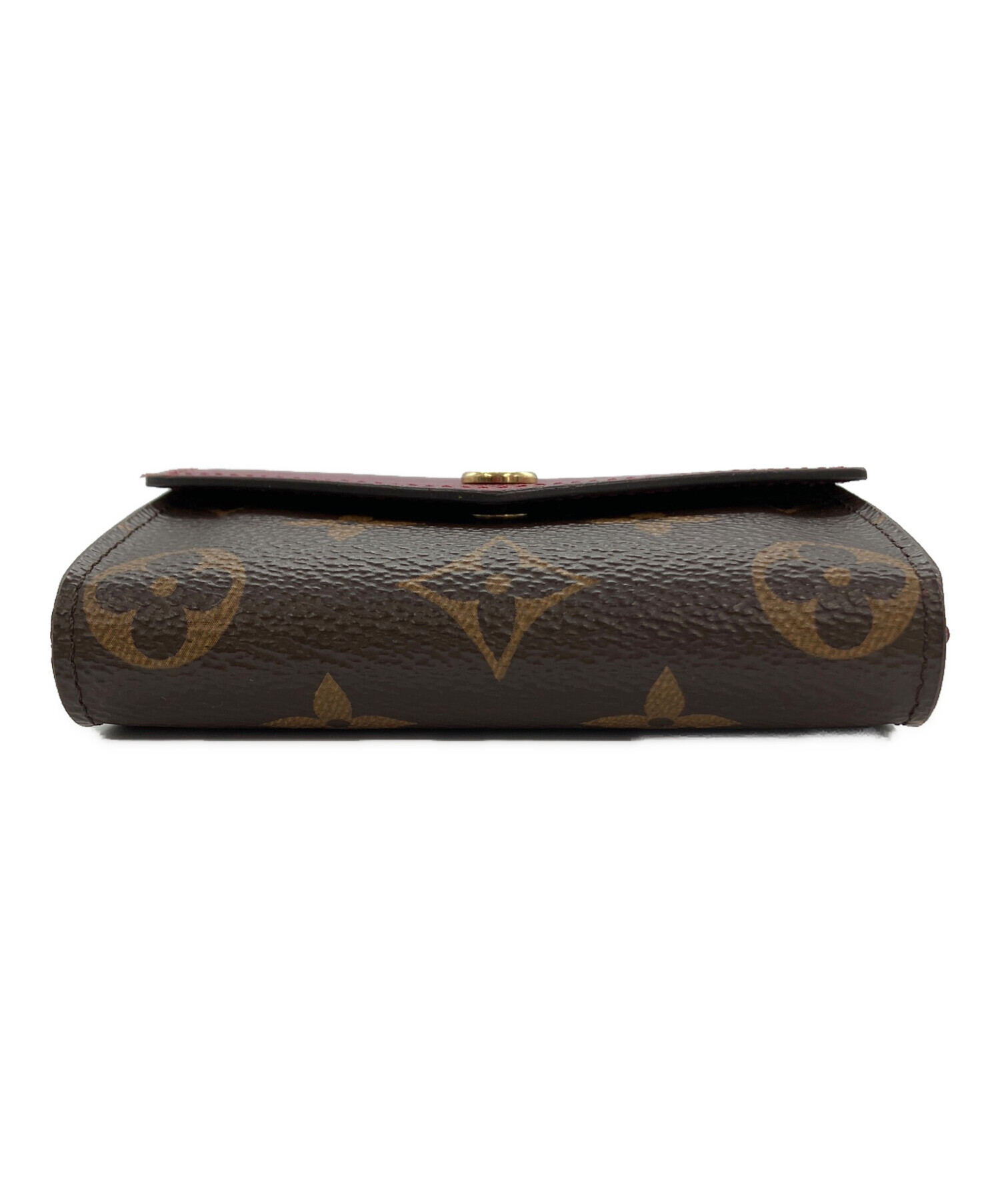 【美品】ルイヴィトン【LOUIS VUITTON】M61273 ミュルティカルト サラ モノグラム フューシャ カードケース ケース 財布 カードホルダー LV MULTICARTES MONOGRAM【Aランク】【中古】 ルイヴィトン ミュルティカルト サラ フューシャ カードケース