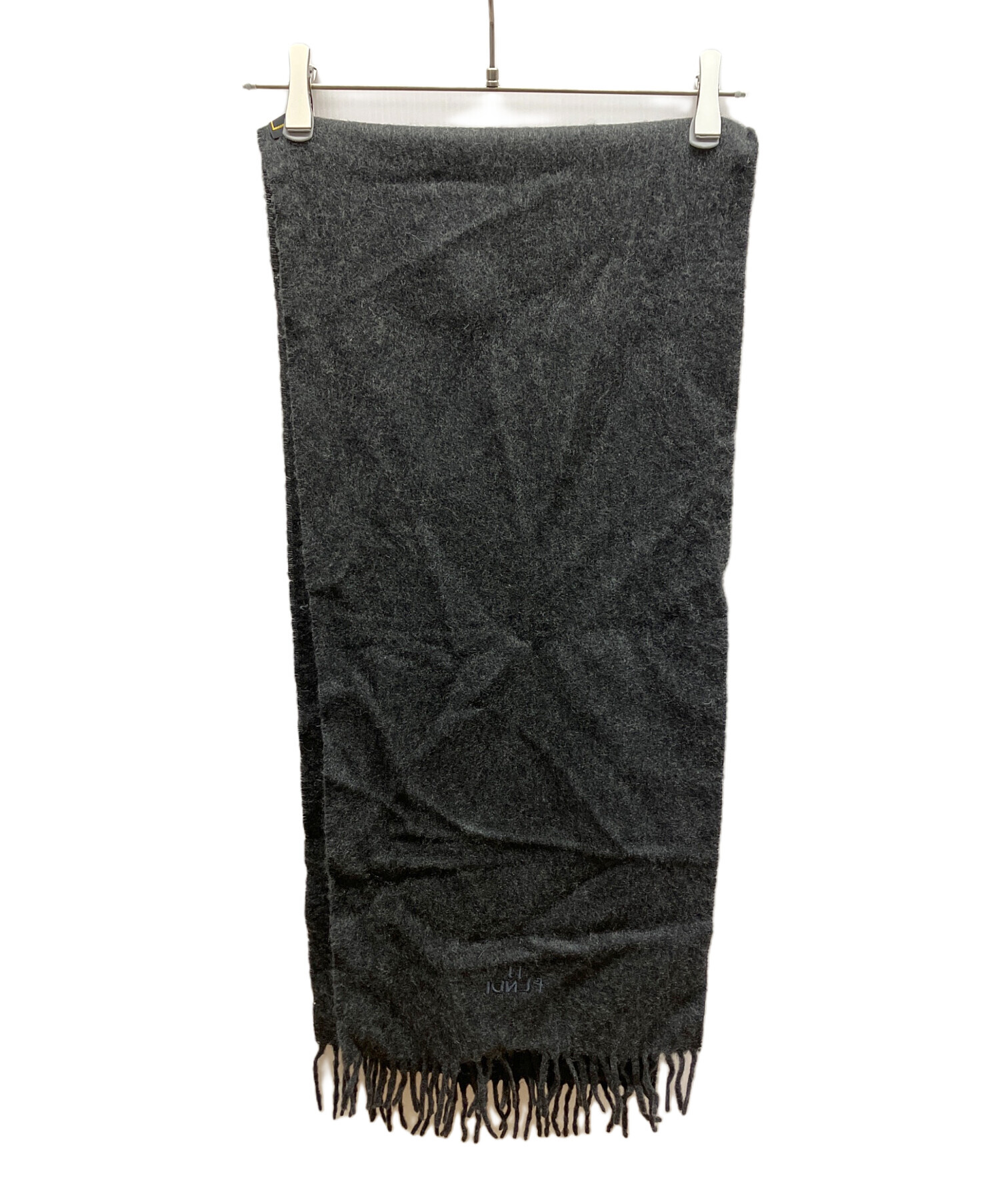 中古・古着通販】FENDI (フェンディ) マフラー グレー｜ブランド・古着