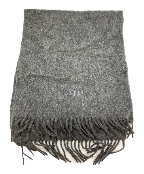 中古・古着通販】FENDI (フェンディ) マフラー グレー｜ブランド・古着