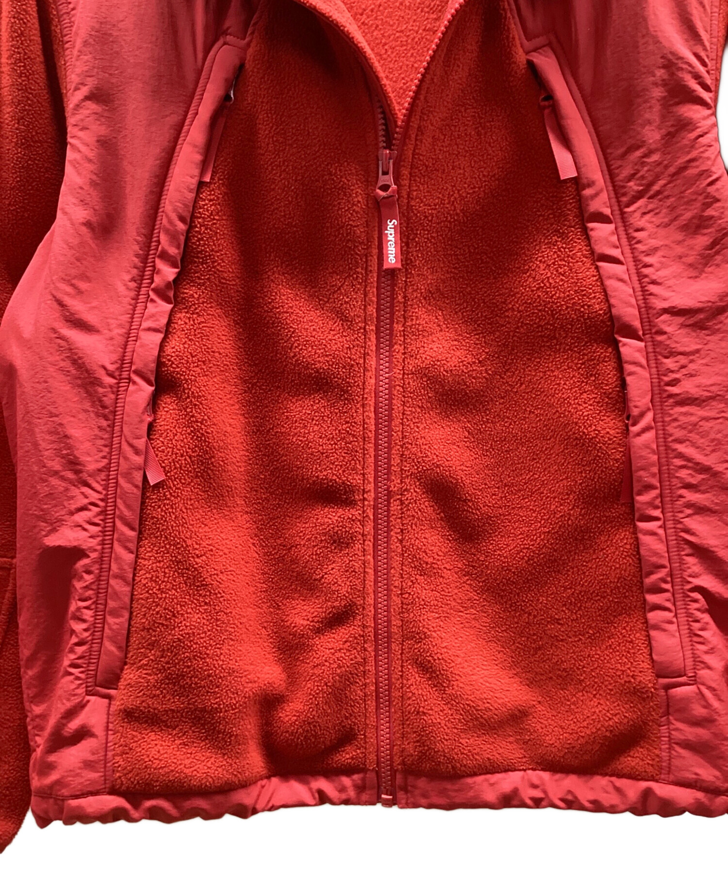 中古・古着通販】Supreme (シュプリーム) フリースジャケット レッド