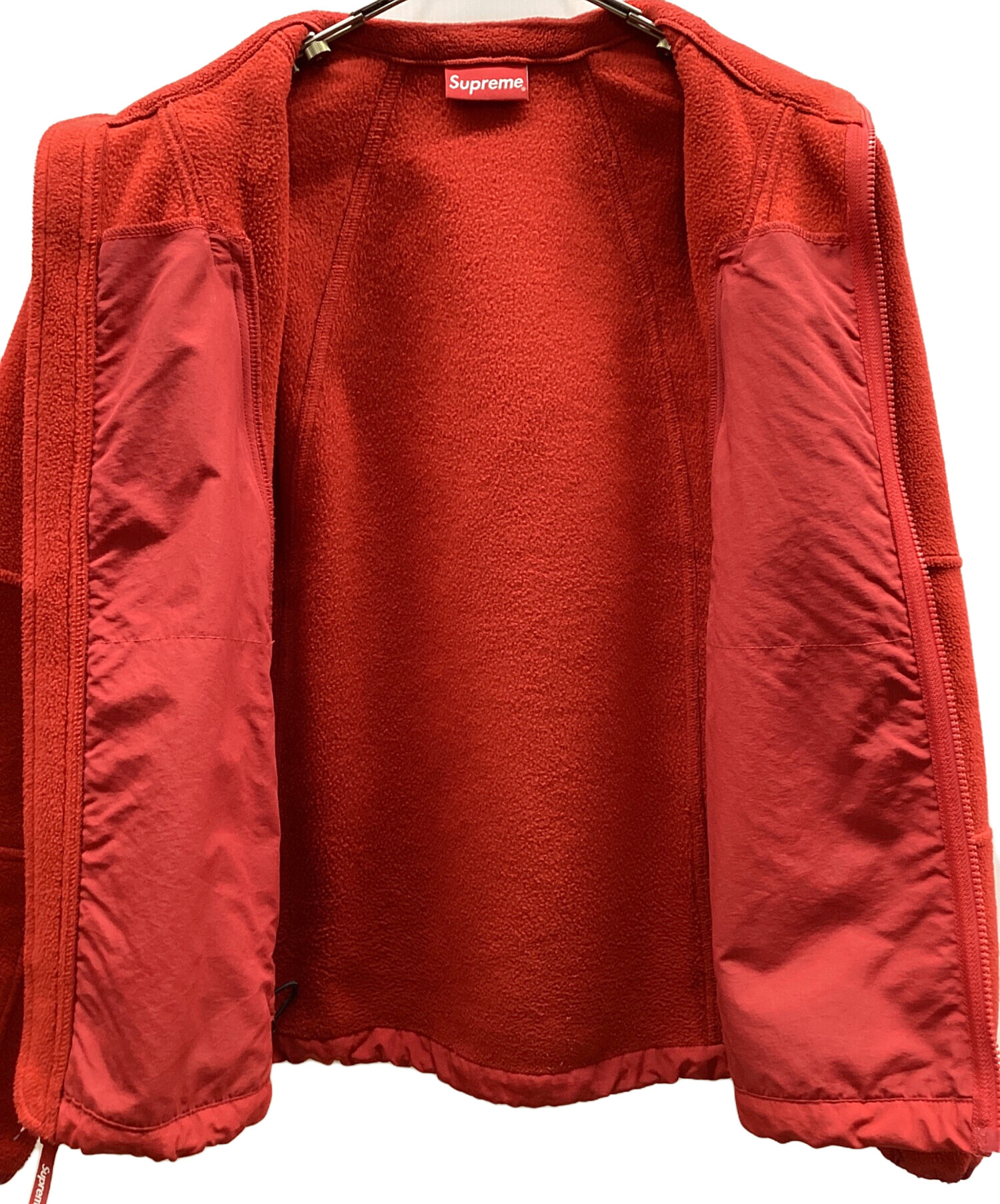 中古・古着通販】Supreme (シュプリーム) フリースジャケット レッド