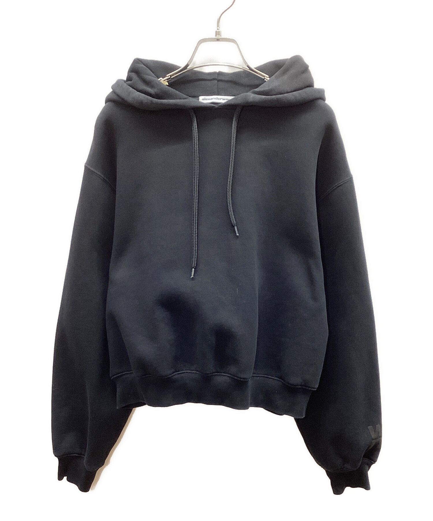 激レア　アレキサンダーワン　パーカー　クロップド　ブラック　M 中古・古着通販】ALEXANDER WANG (アレキサンダー・ワン) クロップド