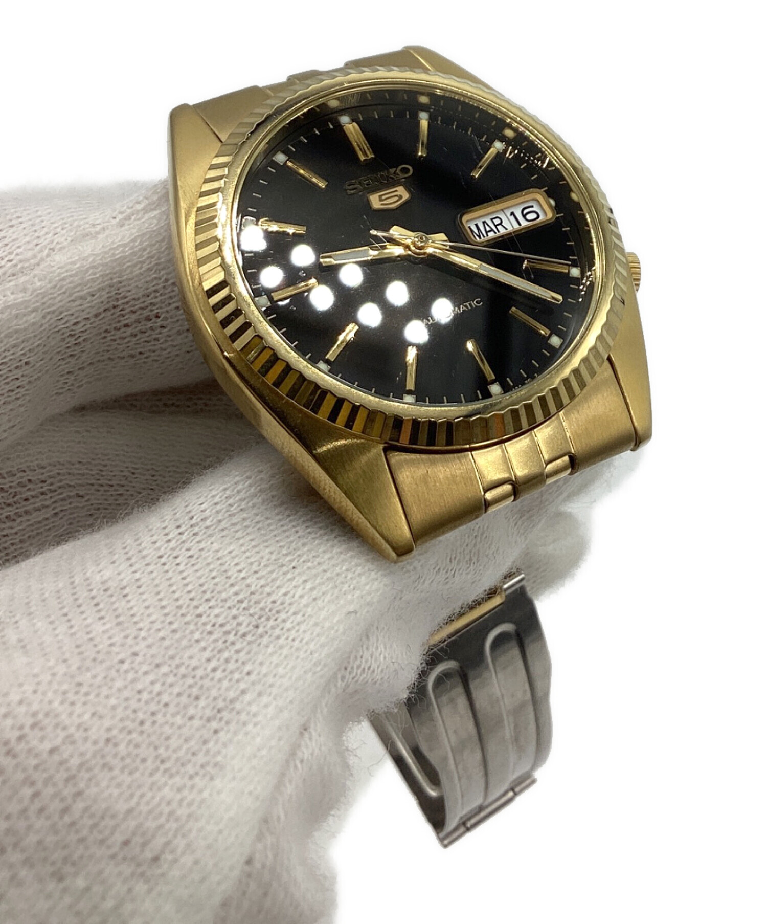 中古・古着通販】SEIKO 5 (セイコーファイブ) 自動巻き腕時計
