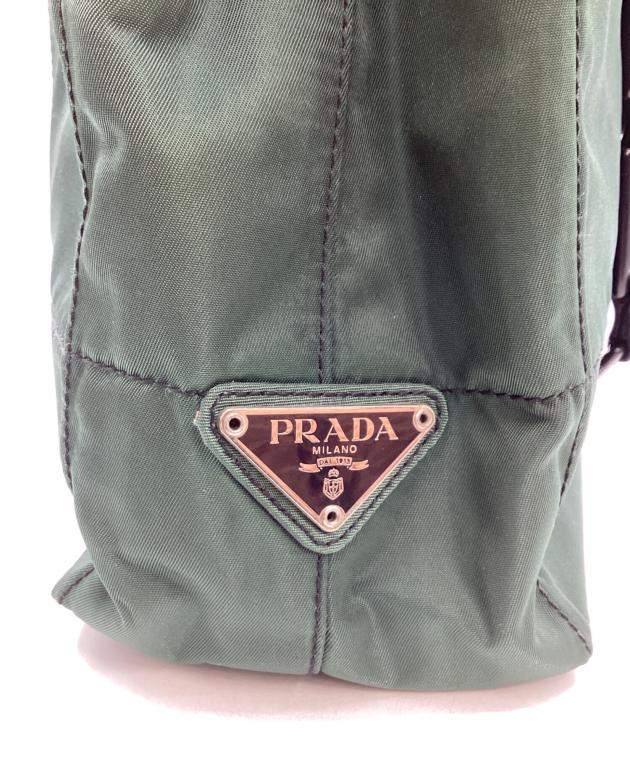 中古・古着通販】PRADA (プラダ) PRADA ショルダーバッグ グリーン