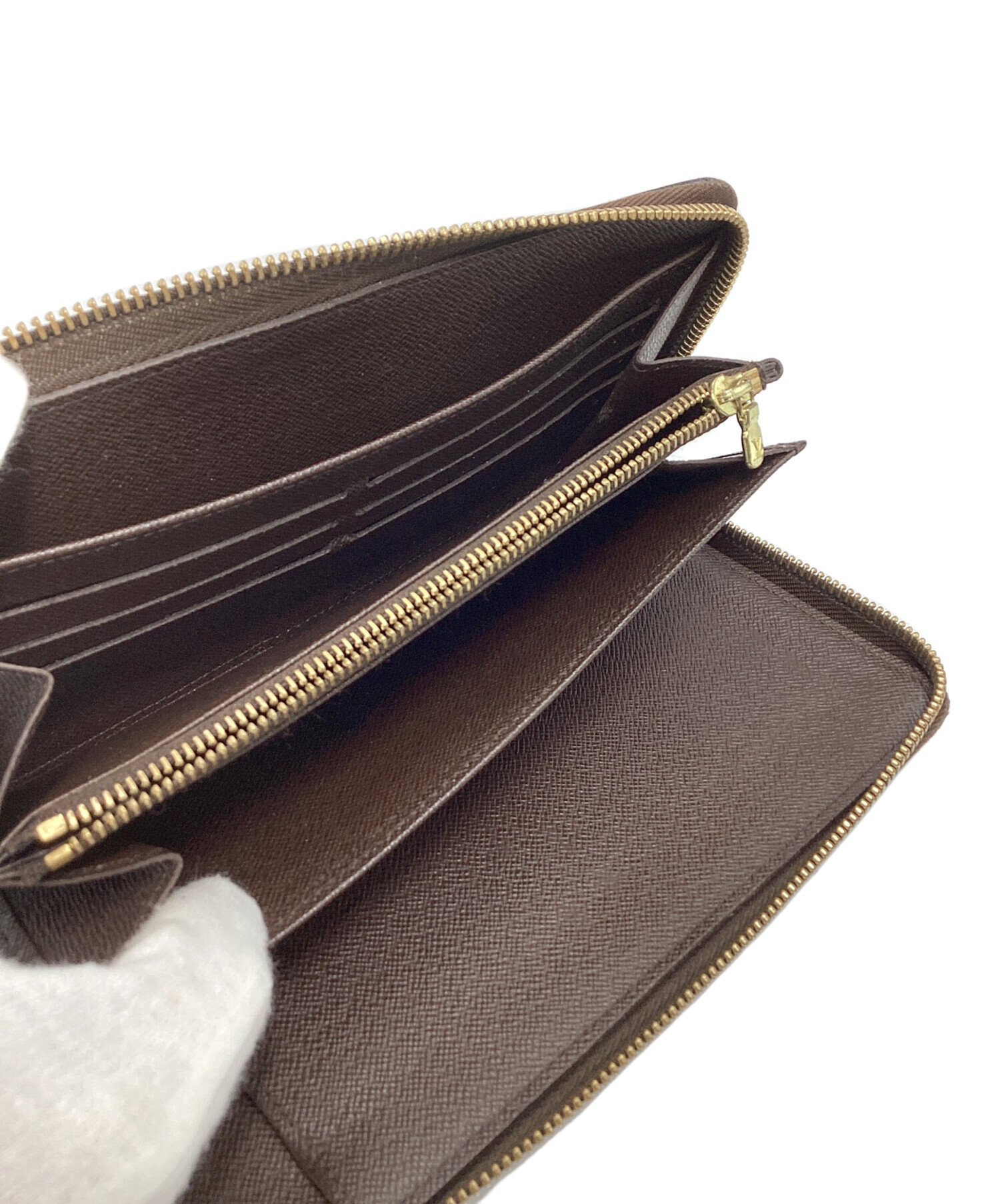 中古・古着通販】LOUIS VUITTON (ルイ ヴィトン) ダミエ ジッピー