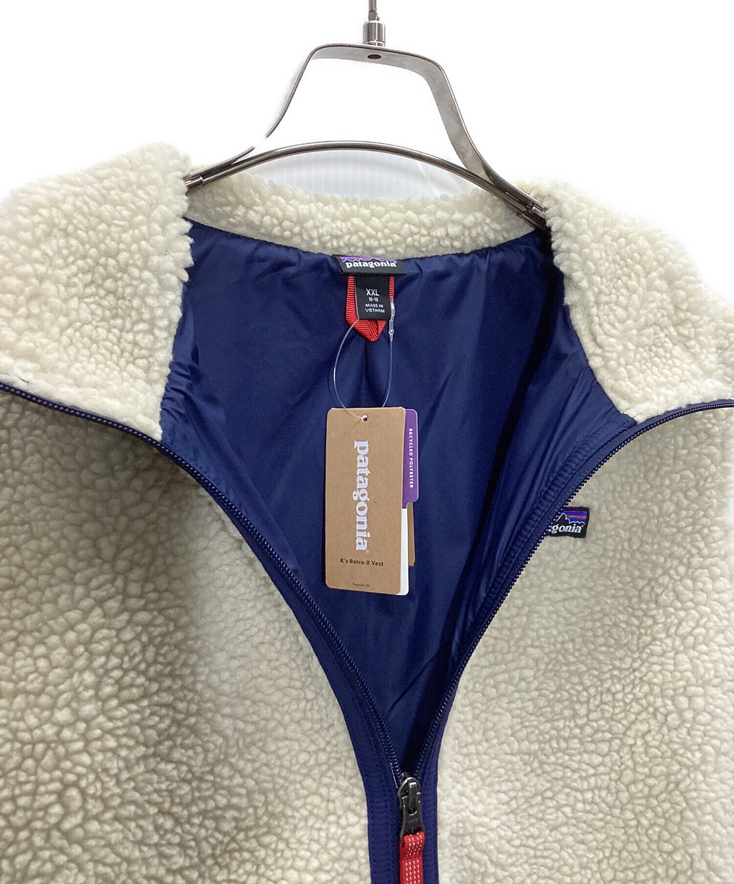 中古・古着通販】Patagonia (パタゴニア) レトロX アイボリー サイズ 