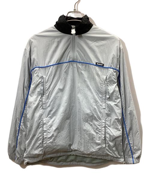ふ*ん様 【送料込み】XLARGE グレー ナイロンジャケット Lサイズ 中古・古着通販】X-LARGE (エクストララージ) ナイロンジャケット