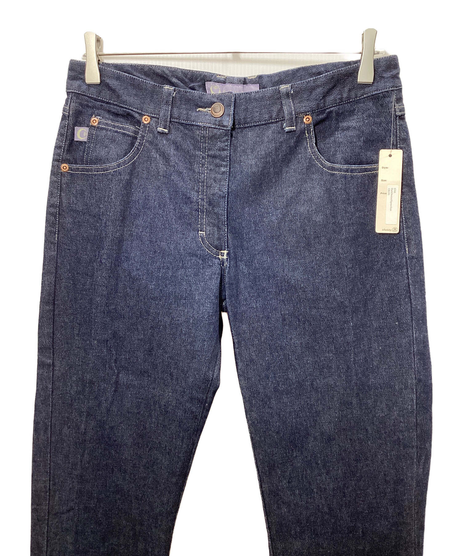 中古・古着通販】stussy (ステューシー) DarkDenimHipsterJean デニム 