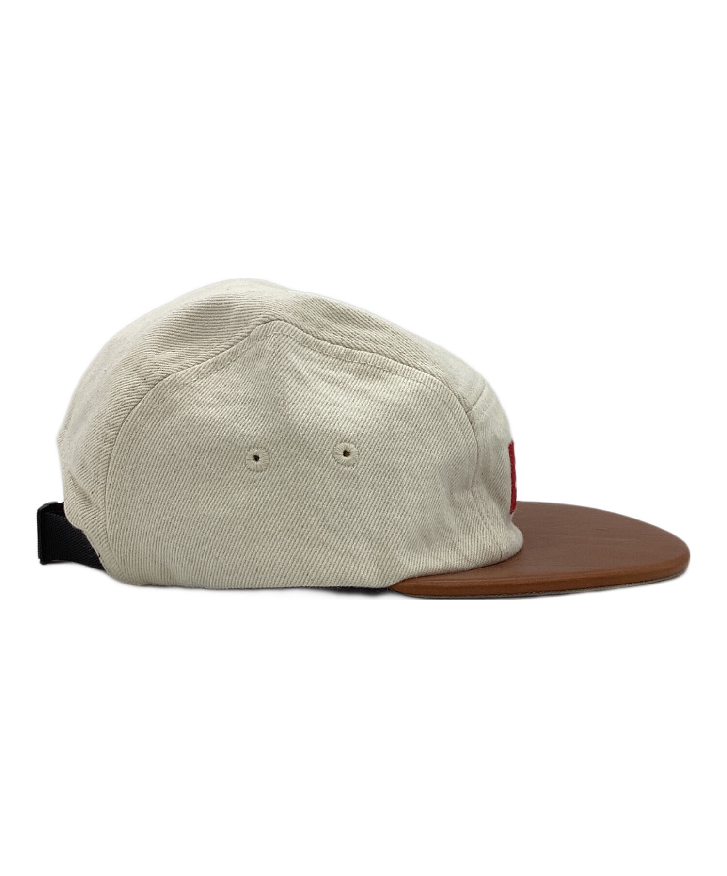 中古・古着通販】Supreme (シュプリーム) Denim Leather Visor Camp