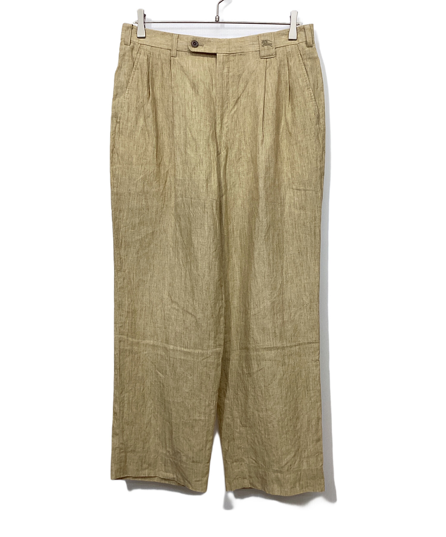 中古・古着通販】Burberry's (バーバリーズ) タックパンツ ブラウン