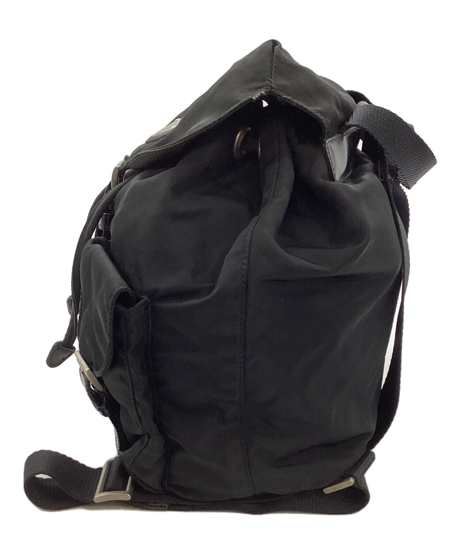 中古・古着通販】PRADA (プラダ) PRADA ナイロンリュック ブラック