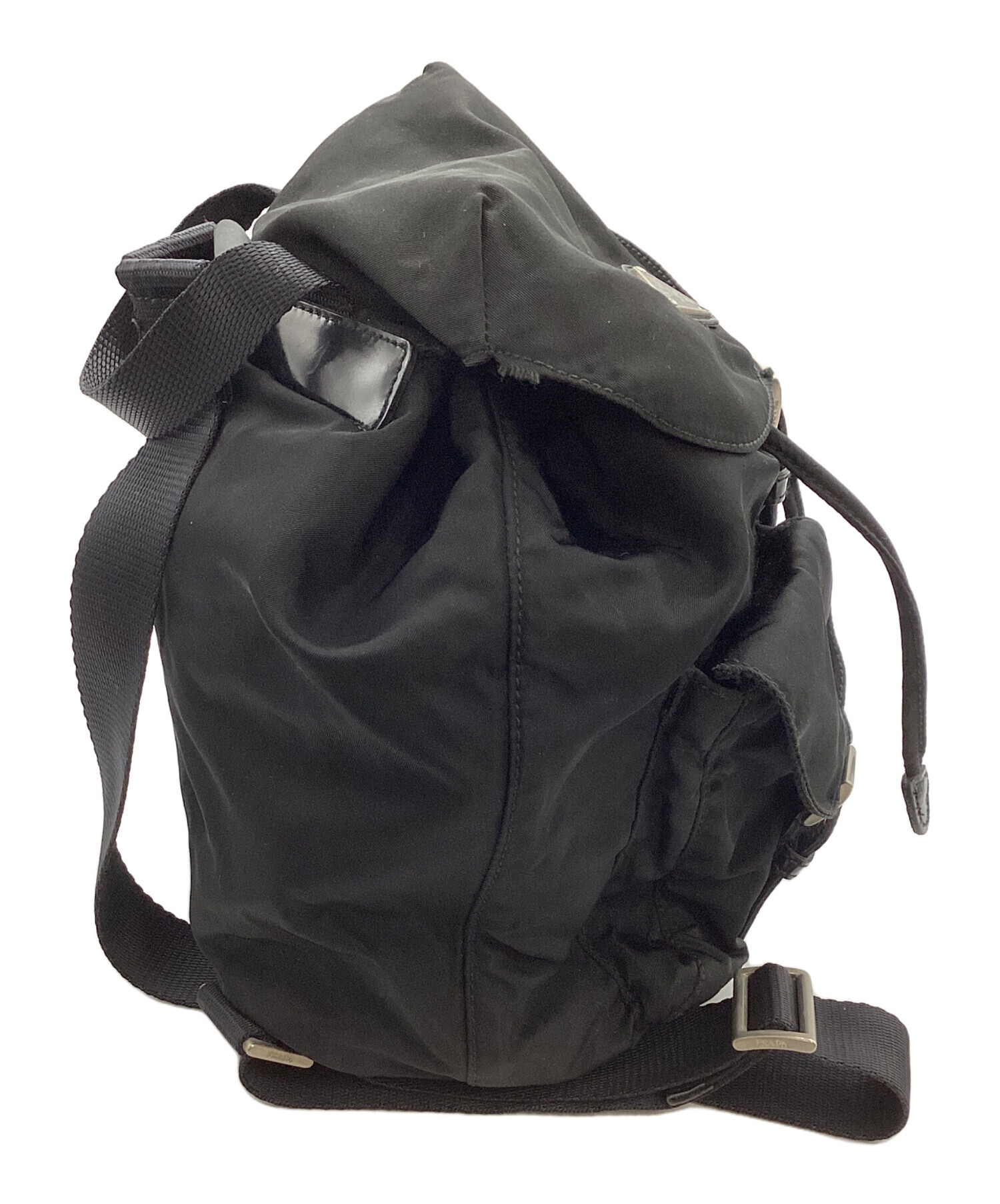 中古・古着通販】PRADA (プラダ) PRADA ナイロンリュック ブラック