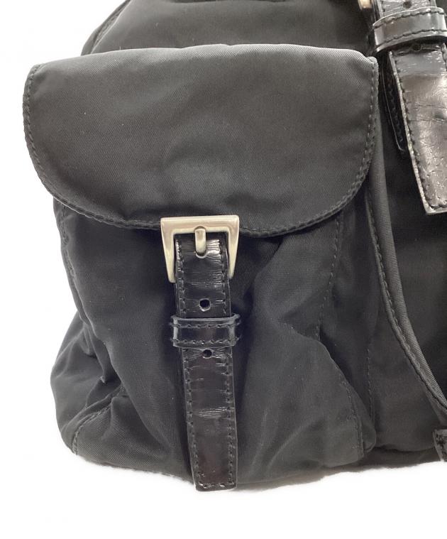 中古・古着通販】PRADA (プラダ) PRADA ナイロンリュック ブラック
