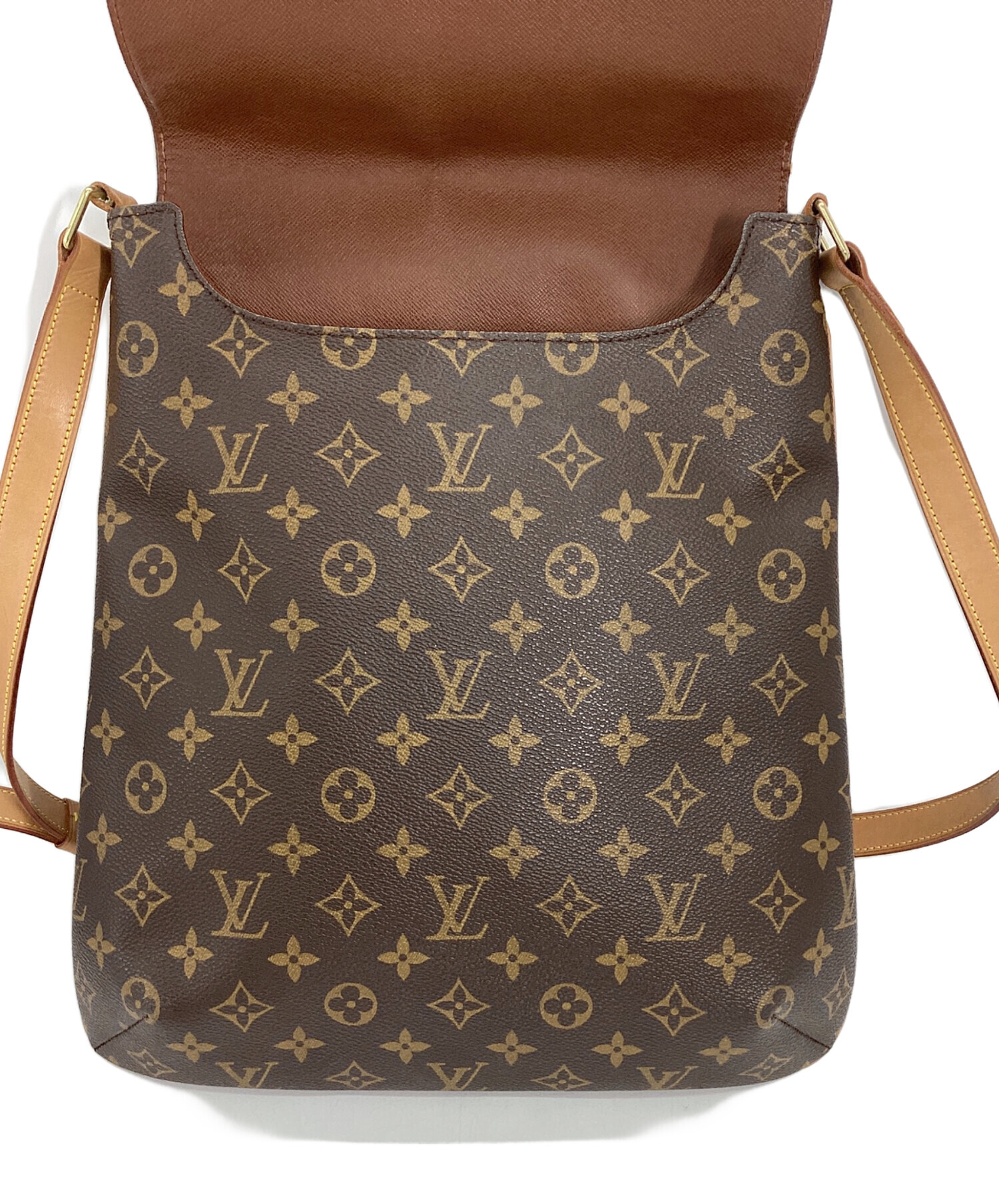 ✨美品✨ ルイヴィトン　ミュゼット　ショルダーバッグ　モノグラム　ブラウン LOUIS VUITTON ルイヴィトン ミュゼットタンゴ ショート モノグラム