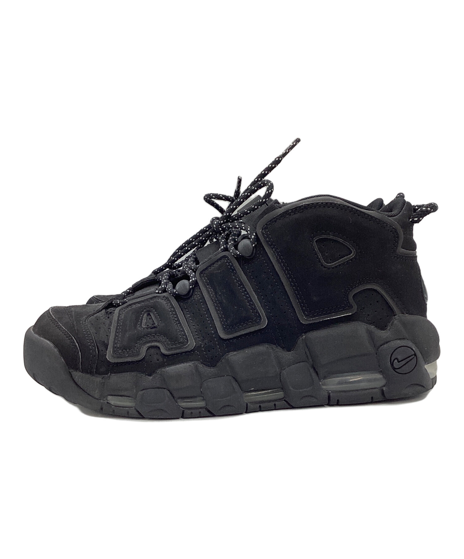 中古・古着通販】NIKE (ナイキ) AIR MORE UPTEMPO BLACK エア モア 