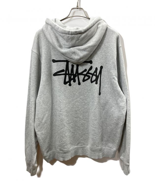 中古・古着通販】stussy (ステューシー) パーカー グレー サイズ