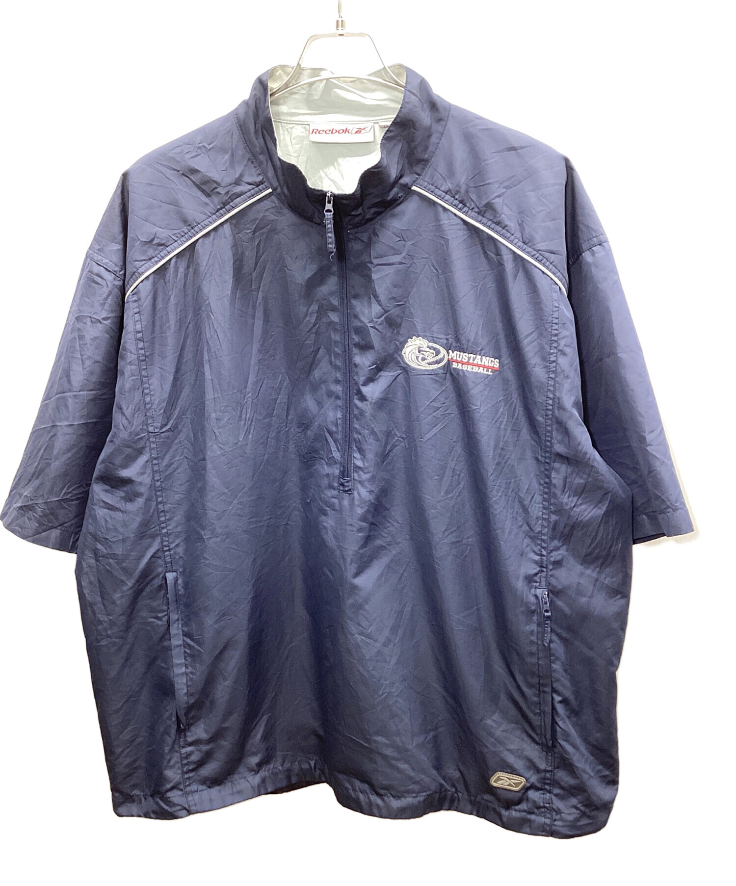 中古・古着通販】REEBOK (リーボック) アノラックジャケット ネイビー 