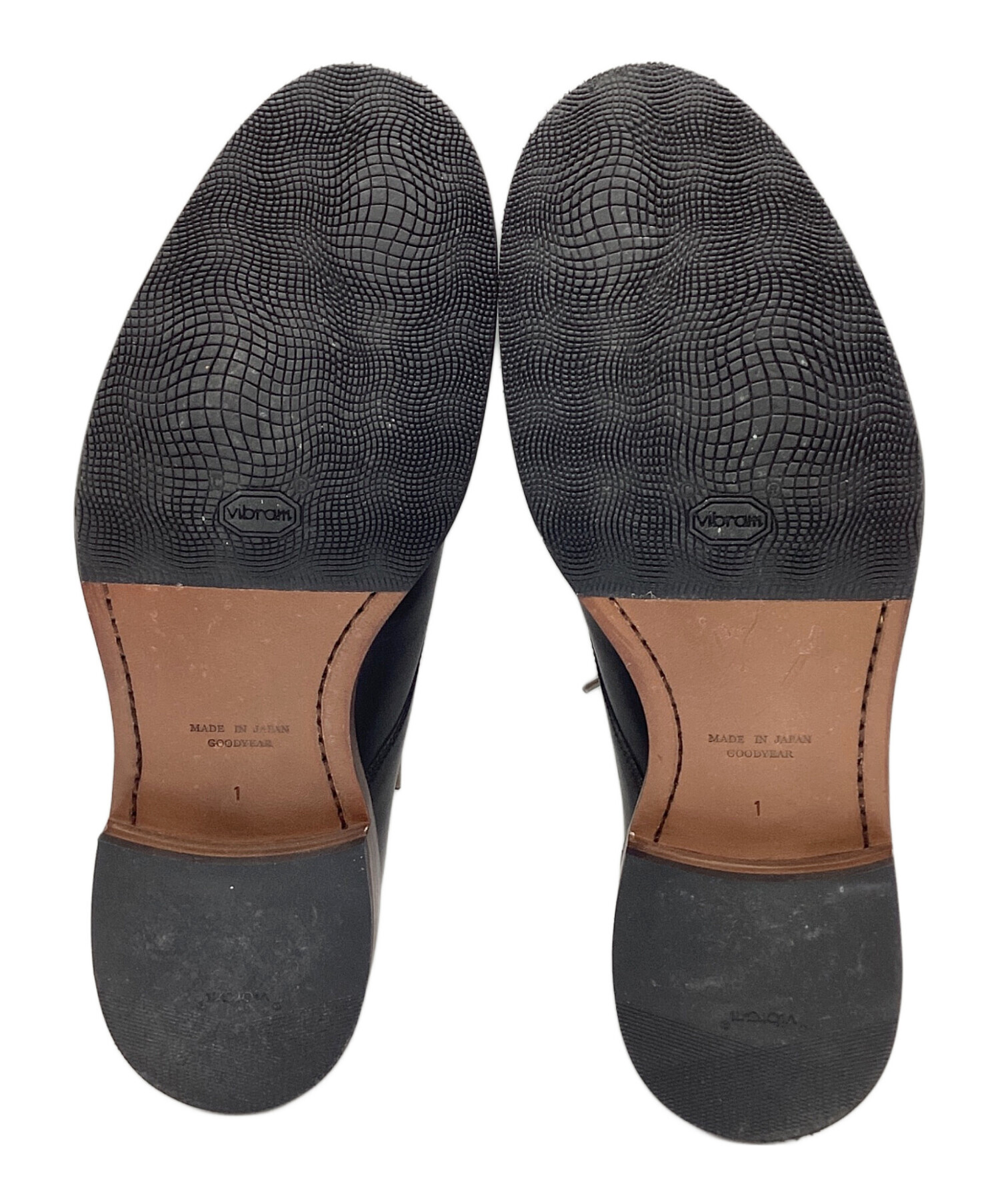 良品 MOTO コードバン プレーントゥ ブラック 3101 moto モト コードバン プレーントゥ オックスフォードシューズ