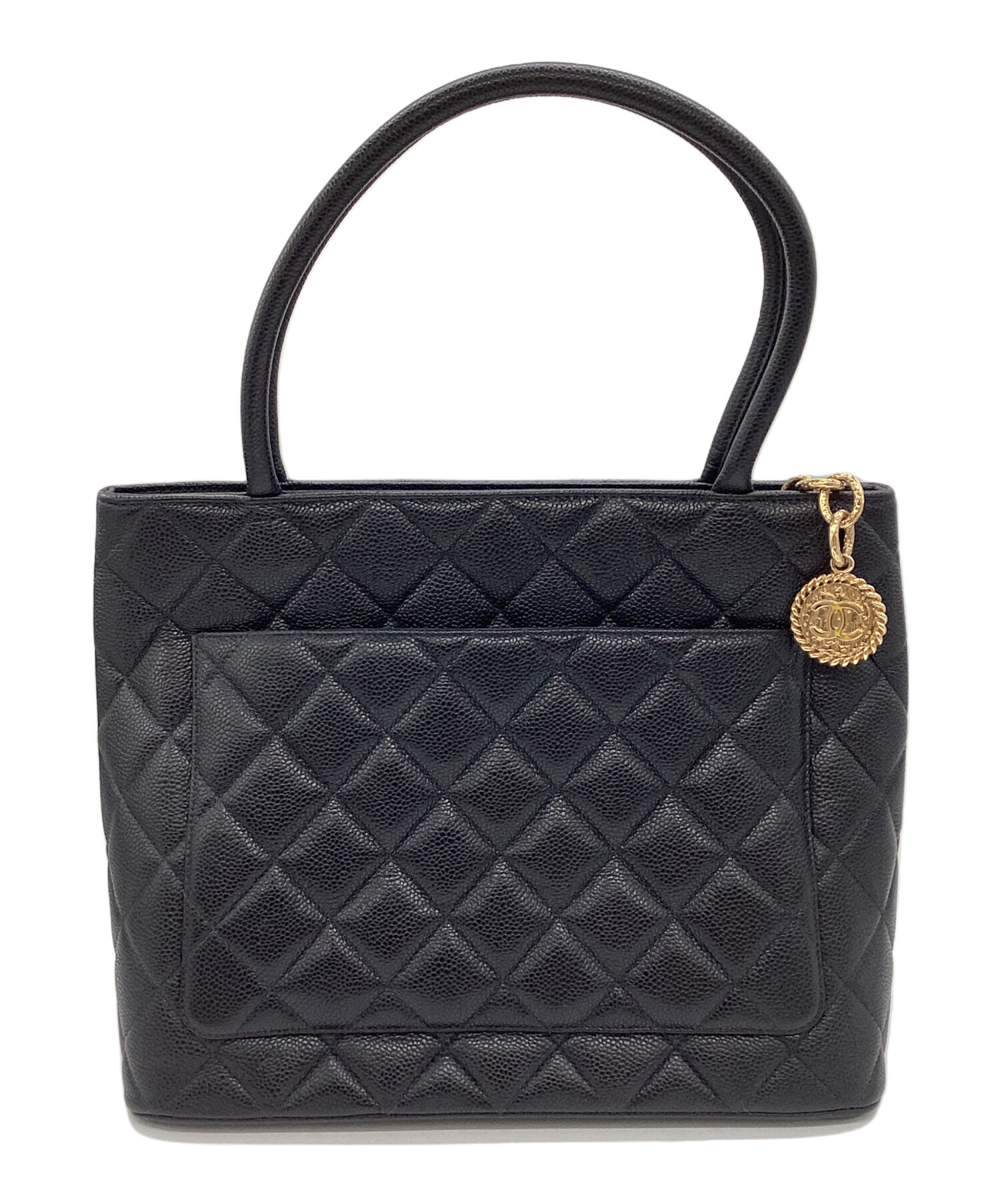 中古・古着通販】CHANEL (シャネル) マトラッセ キャビアスキン トート