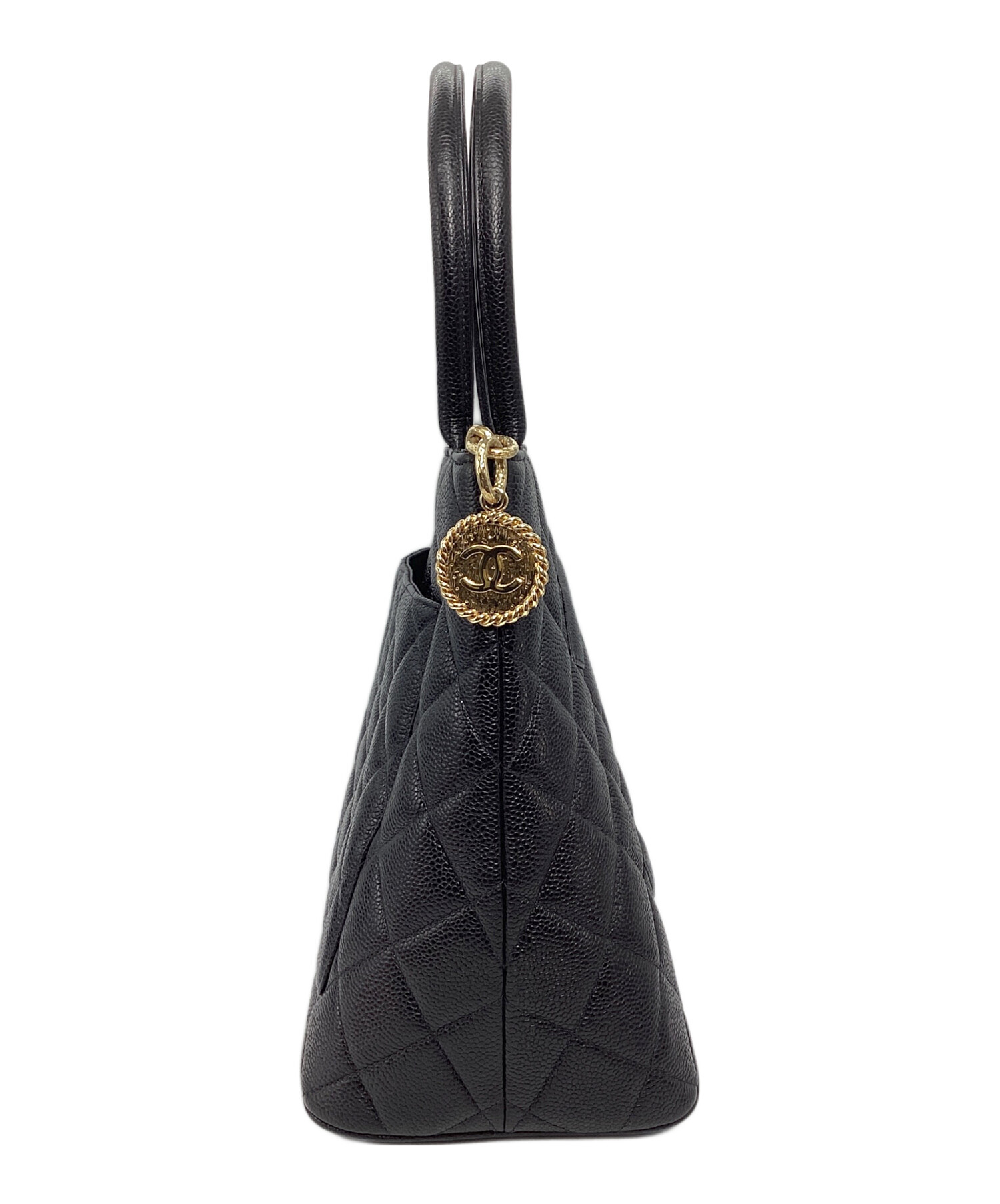 中古・古着通販】CHANEL (シャネル) マトラッセ キャビアスキン トート