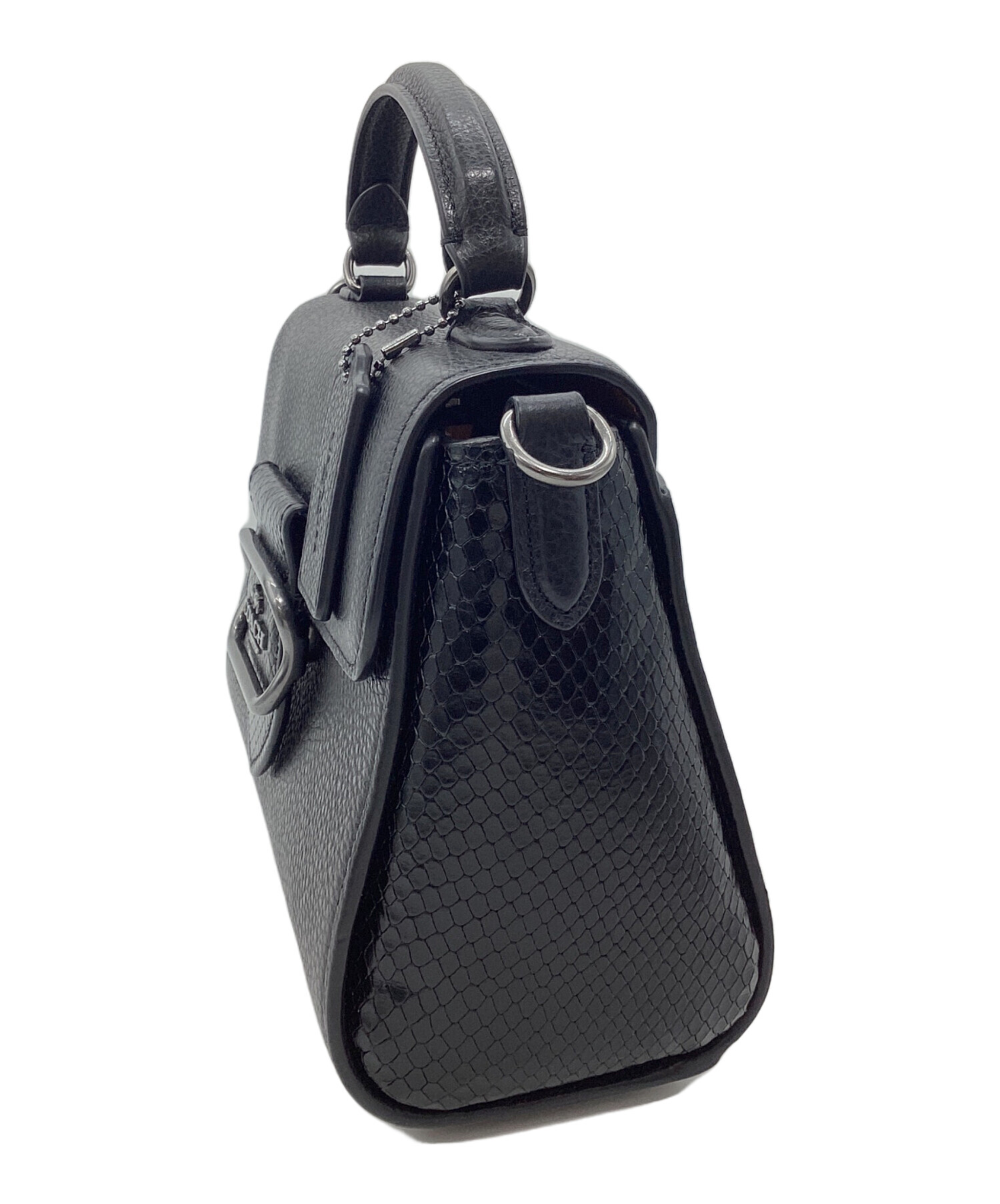 中古・古着通販】COACH (コーチ) モーガン トップ ハンドル サッチェル 