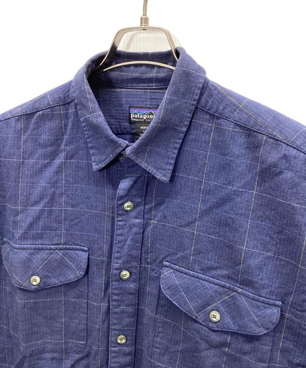 中古・古着通販】Patagonia (パタゴニア) 長袖シャツ ネイビー サイズ